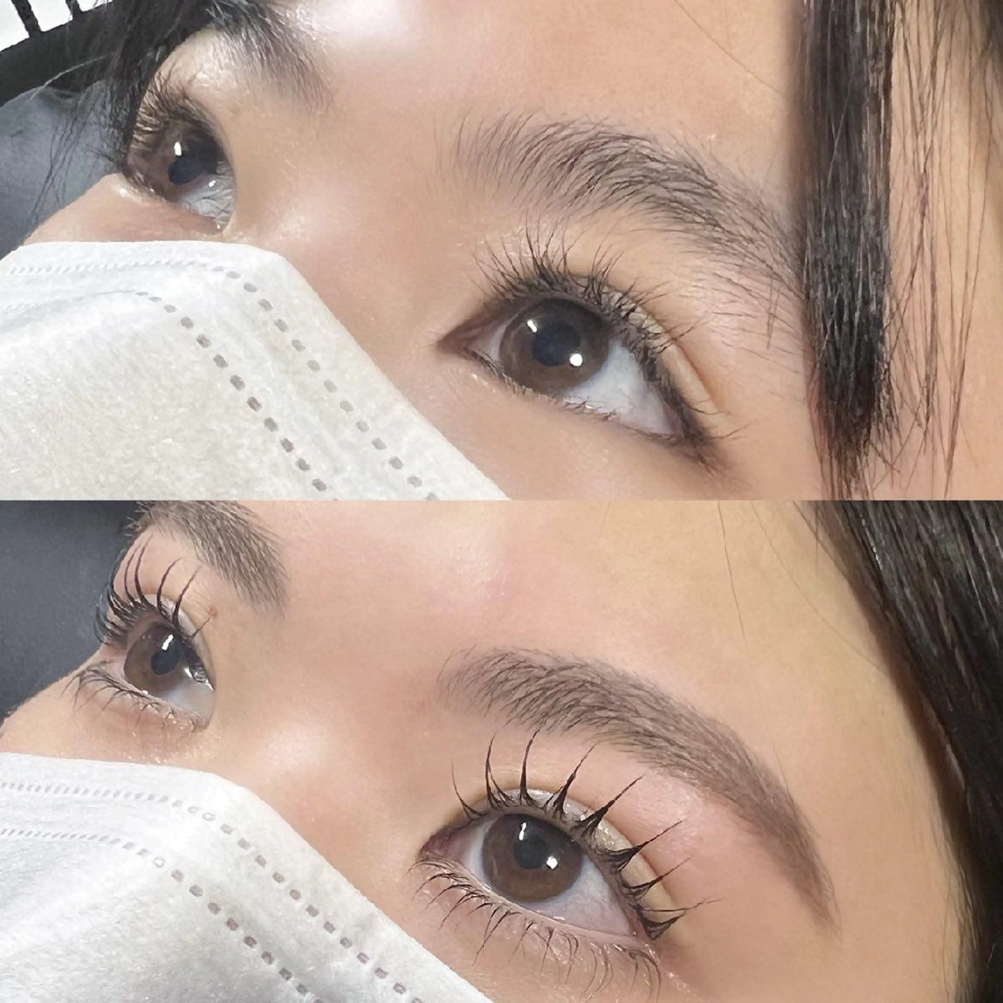 上下パリジェンヌラッシュリフト🐰の写真