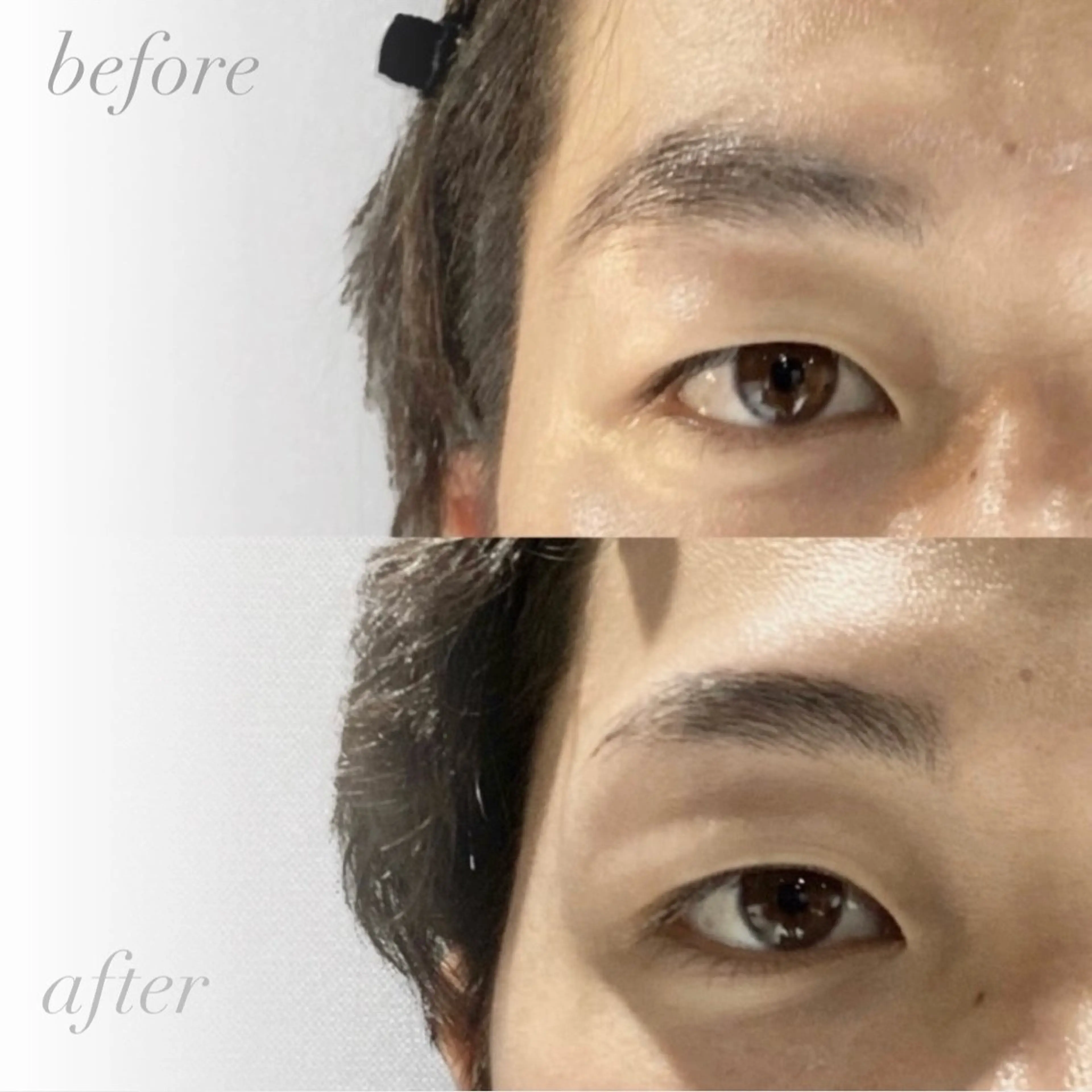 アイブロウ メンズ専用アイブロウサロンCREA所属・Fukunaga emiの眉毛・アイブロウイメージ