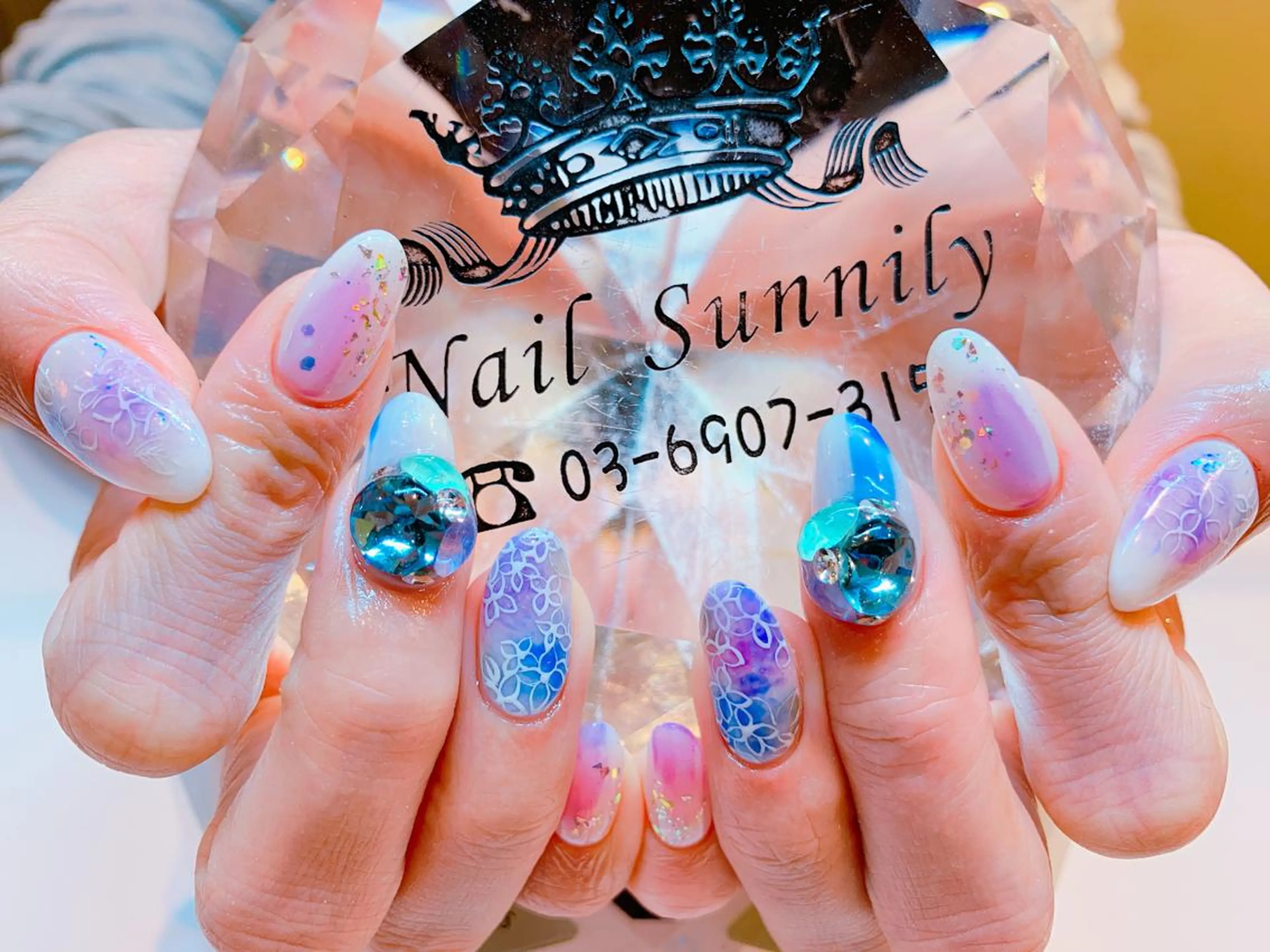 ネイル 長さだし専門店 M2　rikaのネイルデザイン