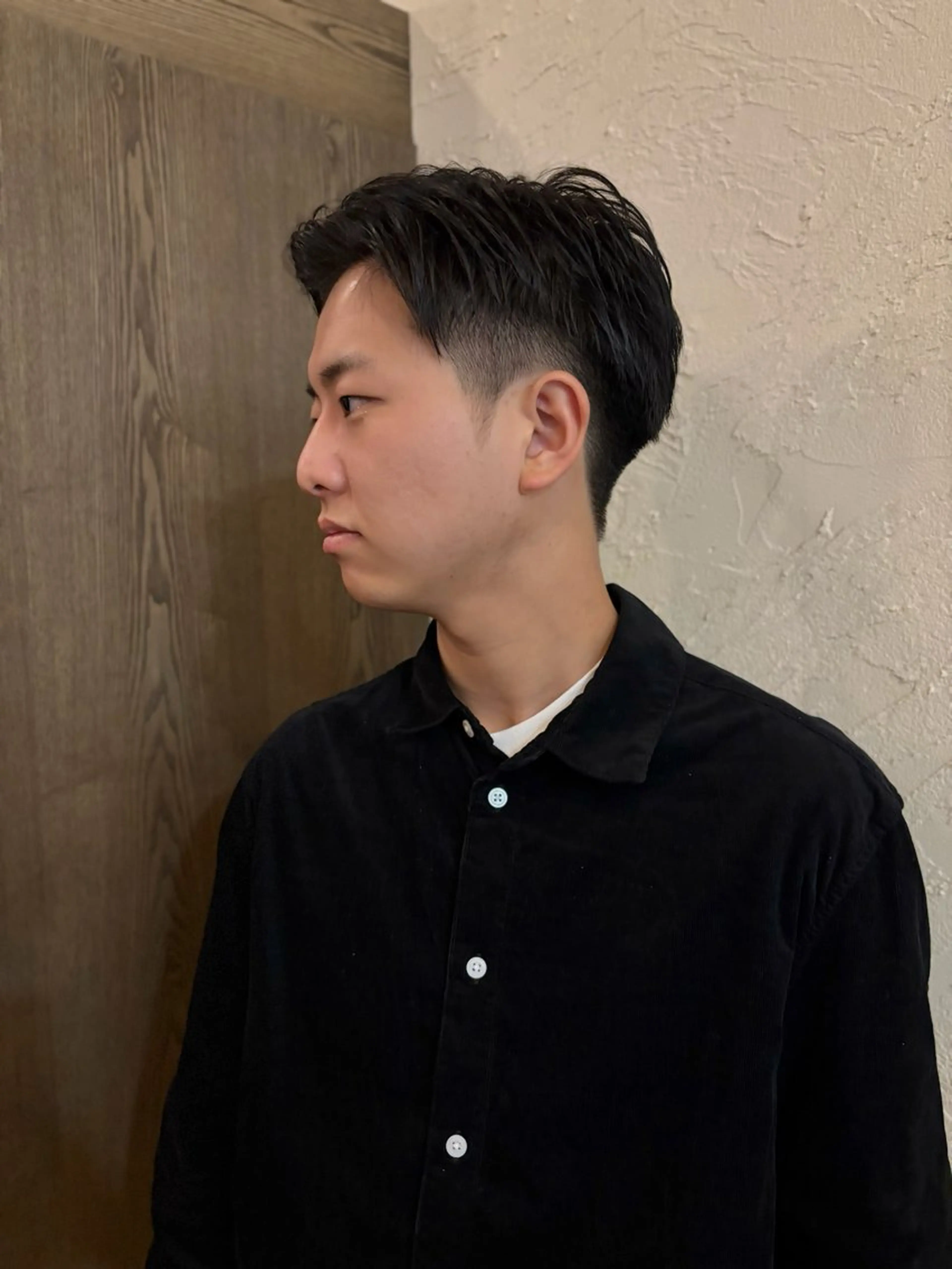 ショート メンズ 刈り上げ ショートヘア ハイトーン/デザイン カラー/るいのヘアスタイル