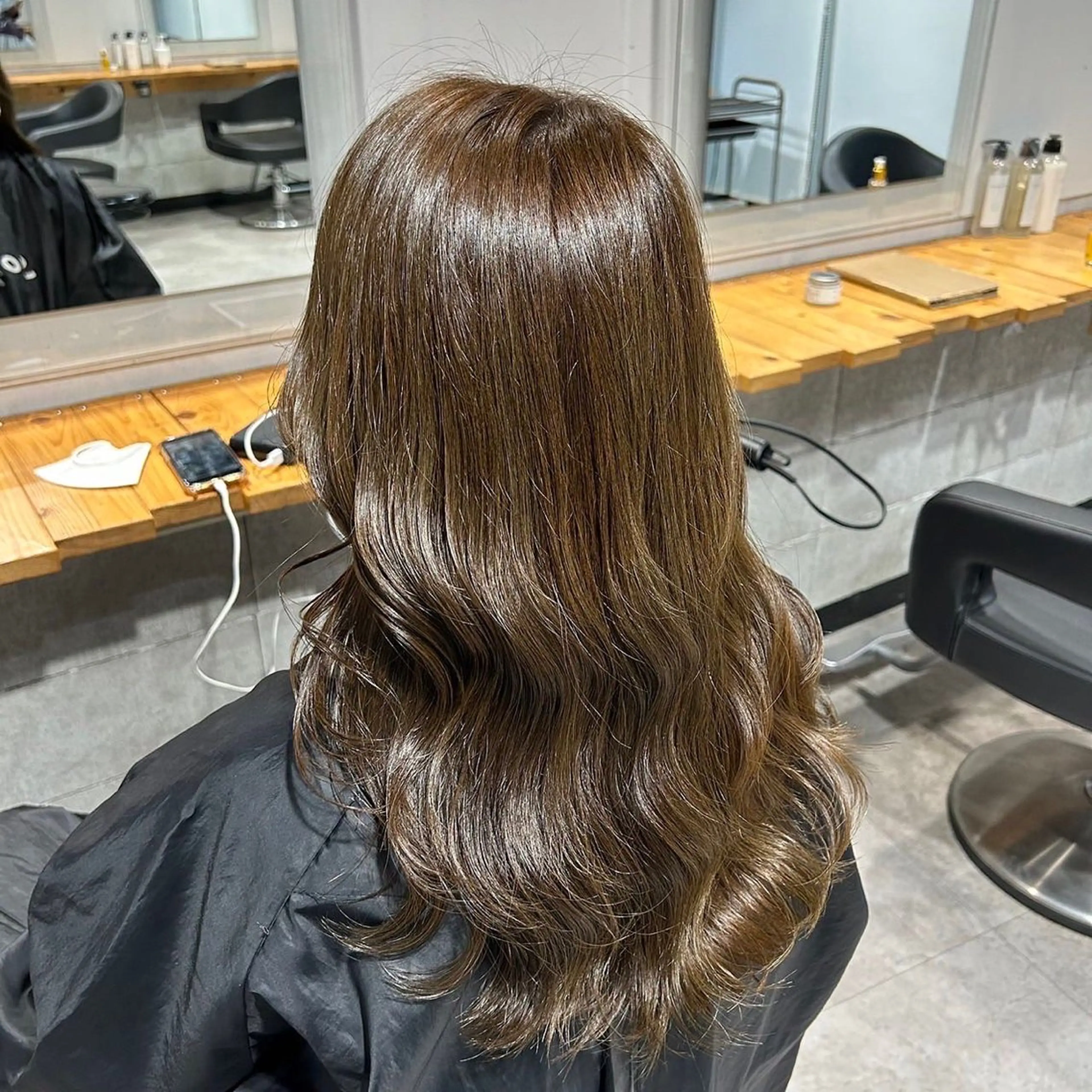 【︎💕︎うる艶似合わせカット×カラー︎💕︎】︎💕︎透明感カラー×似合わせカット×髪質改善︎💕︎の写真