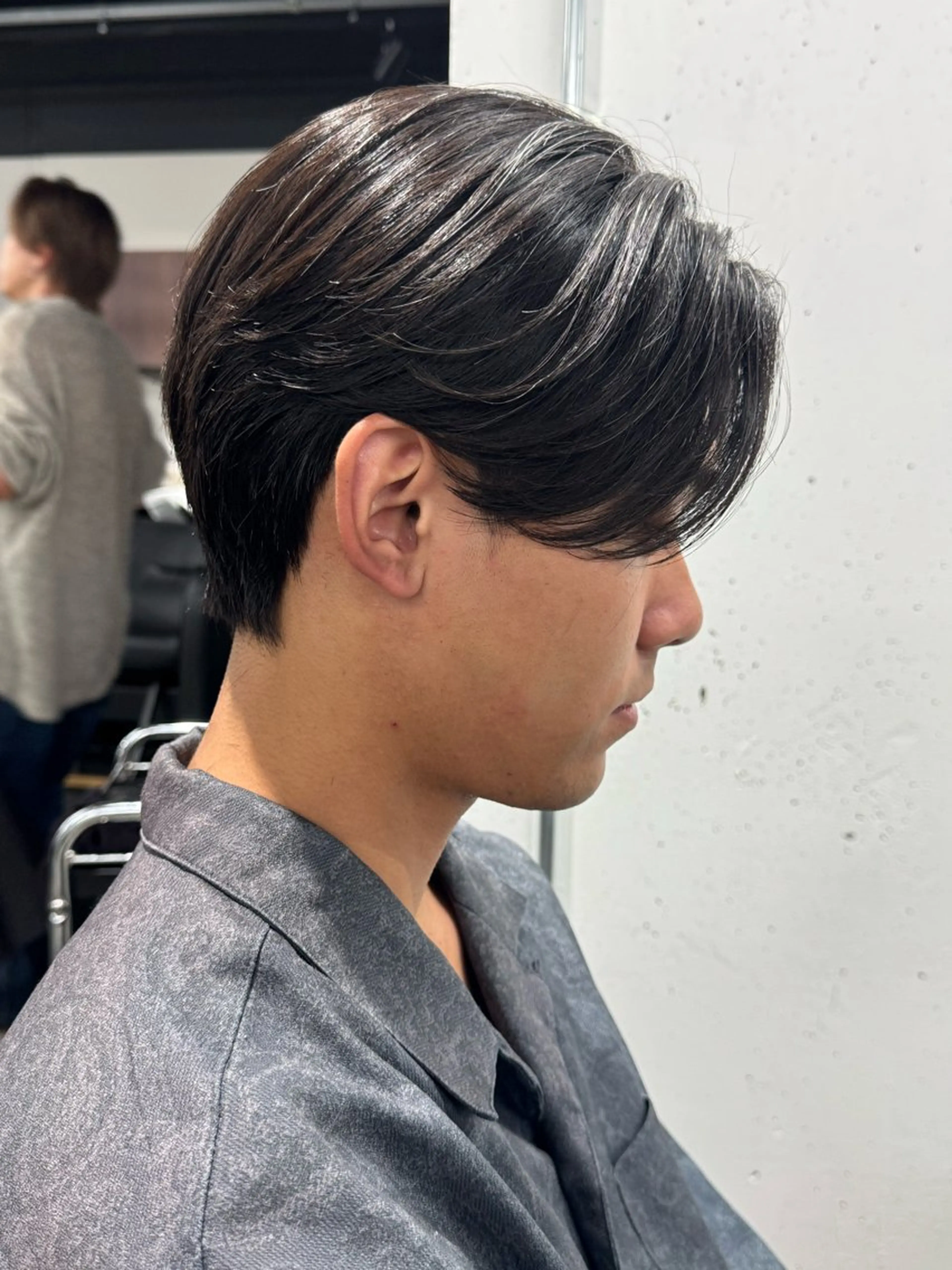 メンズ 縮毛矯正 Pia Yakuin所属・岩佐 柚太のヘアスタイル