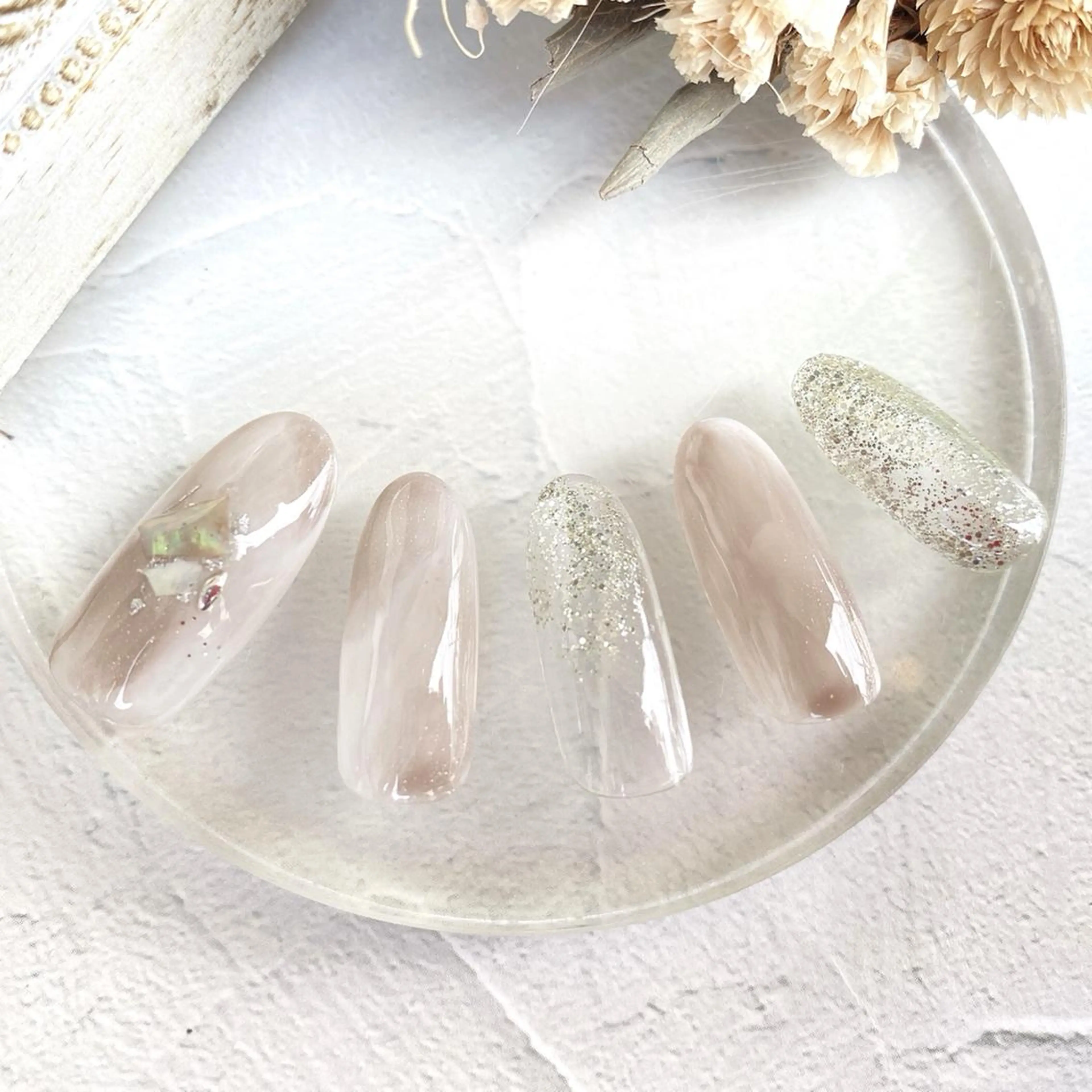 お得なキャンペーンネイル♡マシンケア付き★オフなしの写真