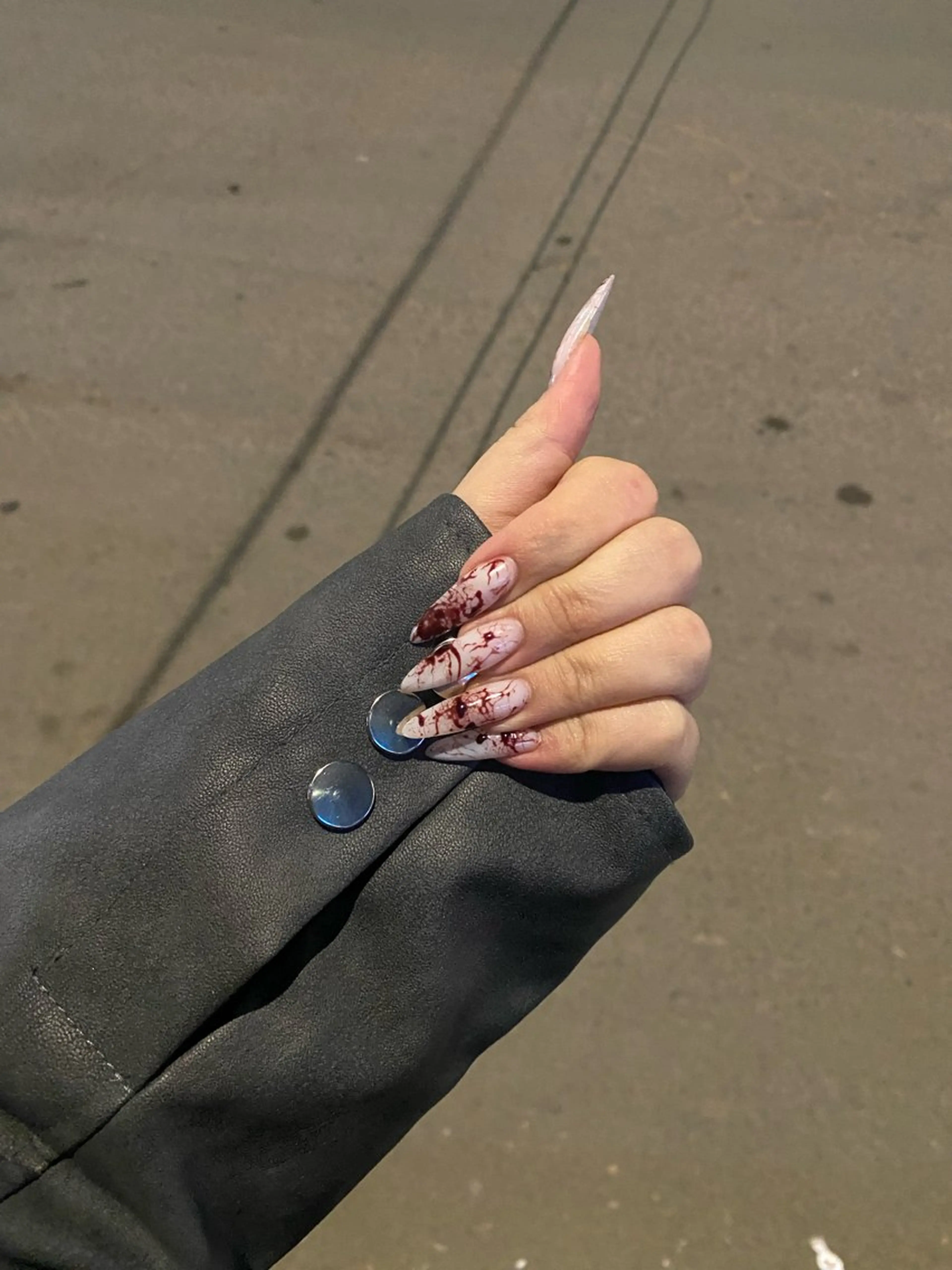 ネイル ATULA Nail 💅チップ長さだしのネイルデザイン