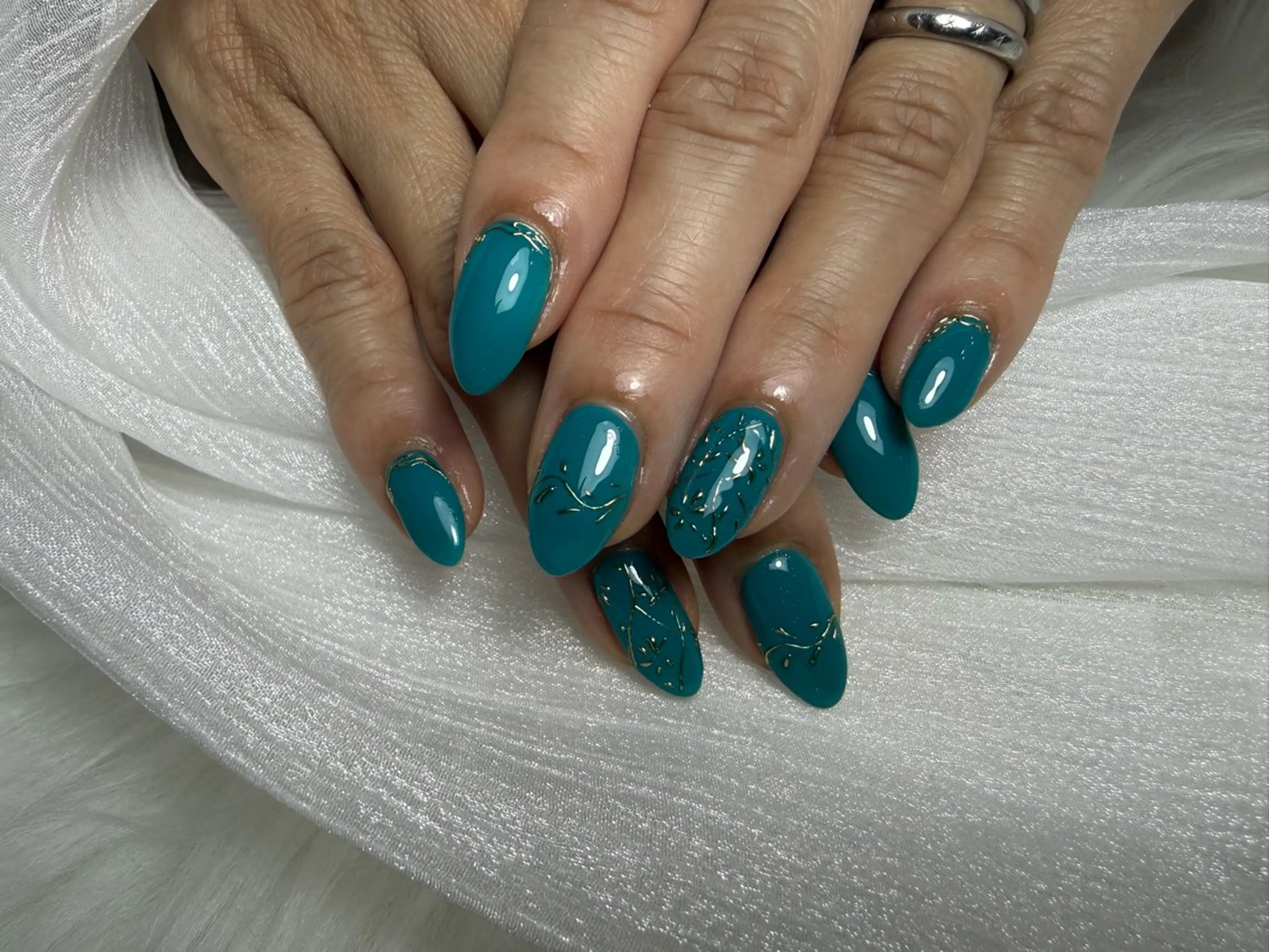 セミロング ハンドネイル shandy nail所属・shandy nailのネイルデザイン