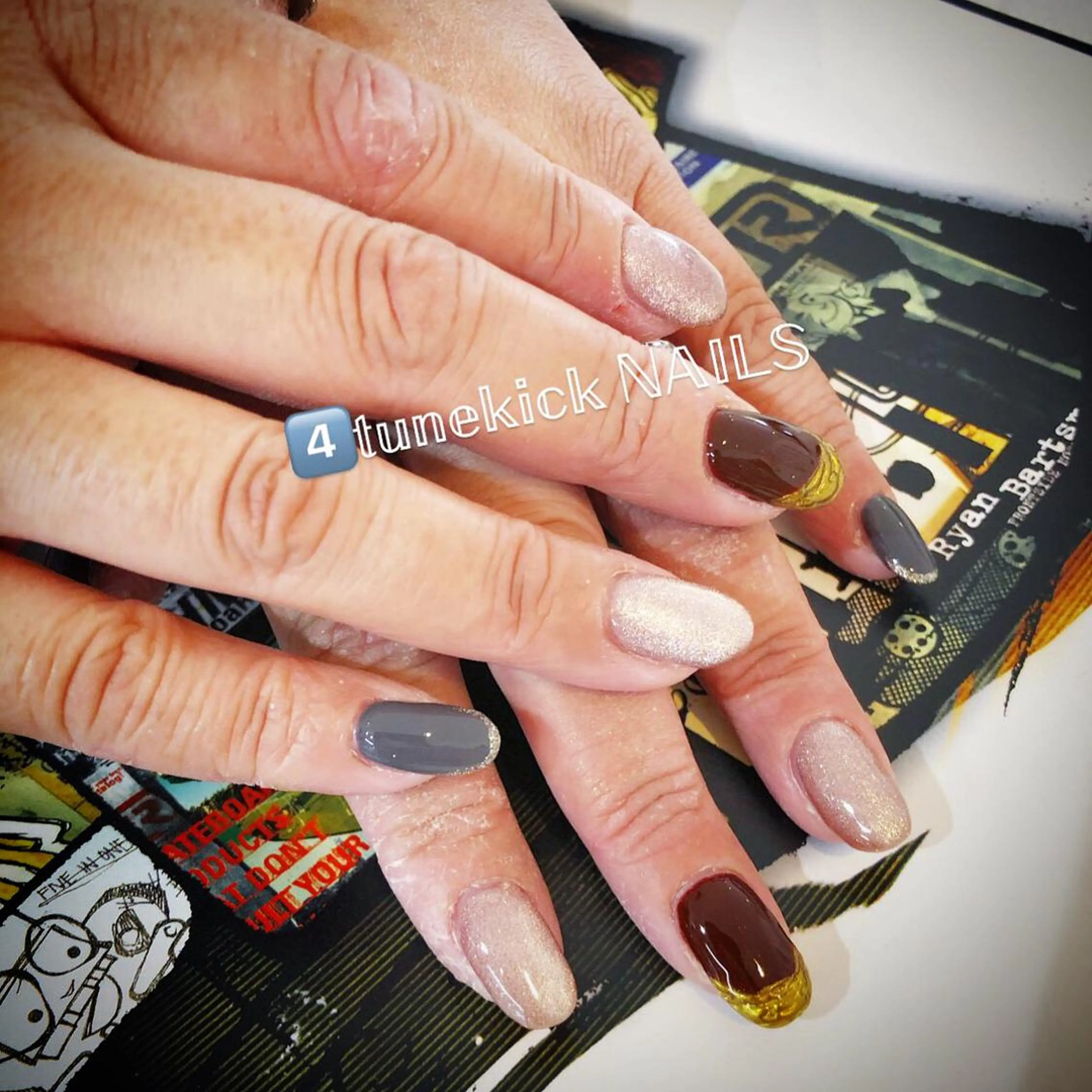 ネイル 4tunekick NAILS(フォーチュンキックネイルズ)所属・光森 淳子のネイルデザイン