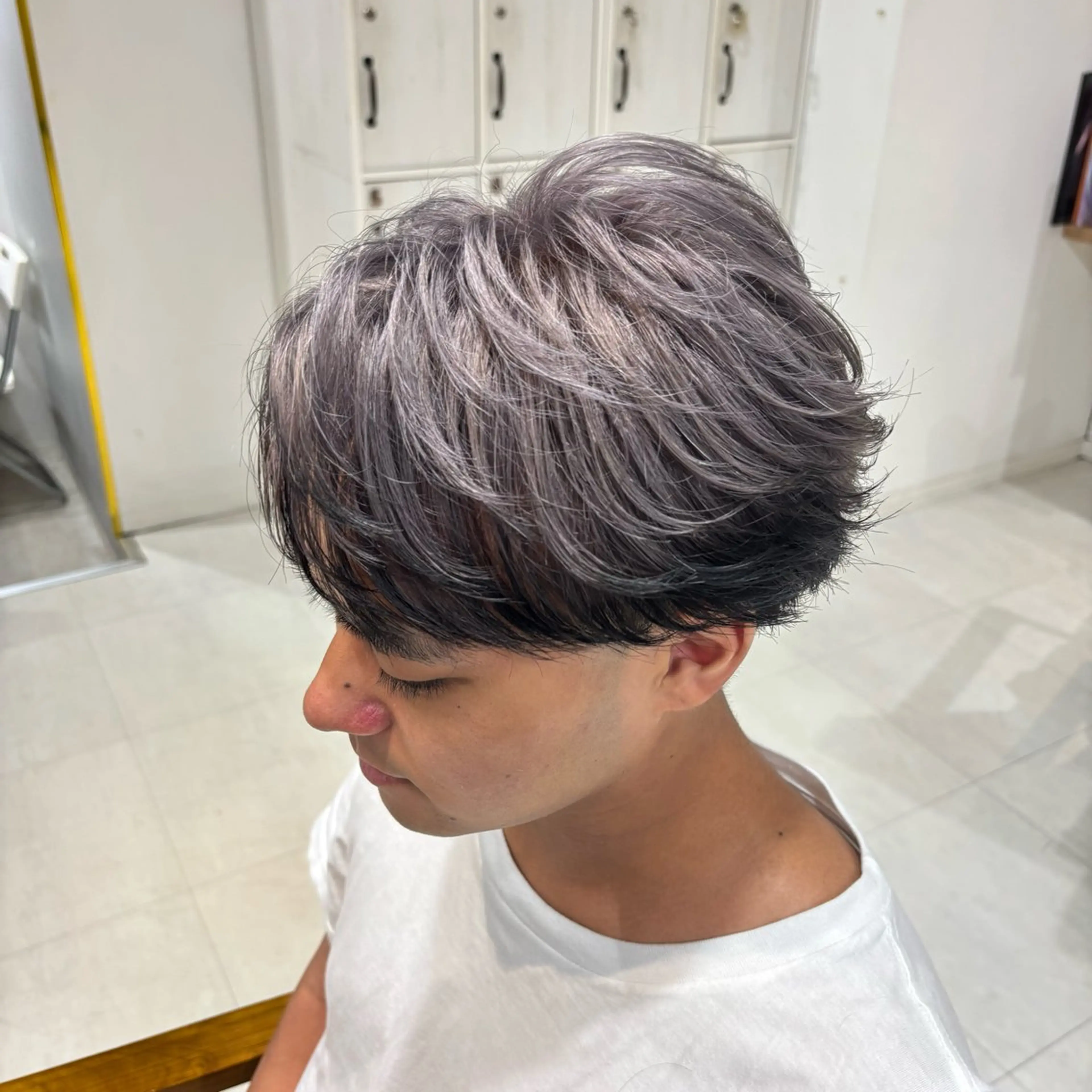 【メンズminimo限定】　🥣ブリーチ➕カラーの写真