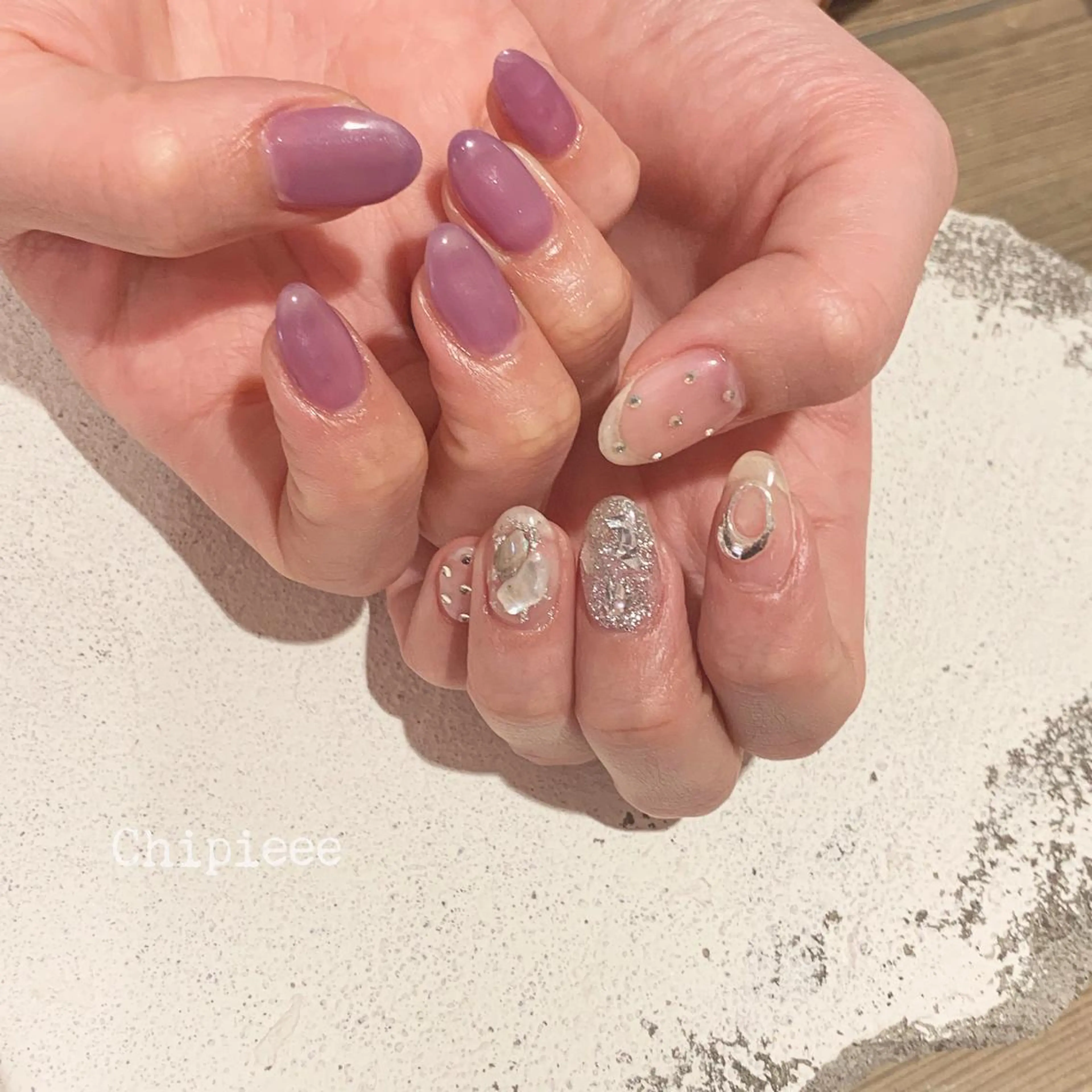 ネイル revia所属・ERI Nailistのネイルデザイン