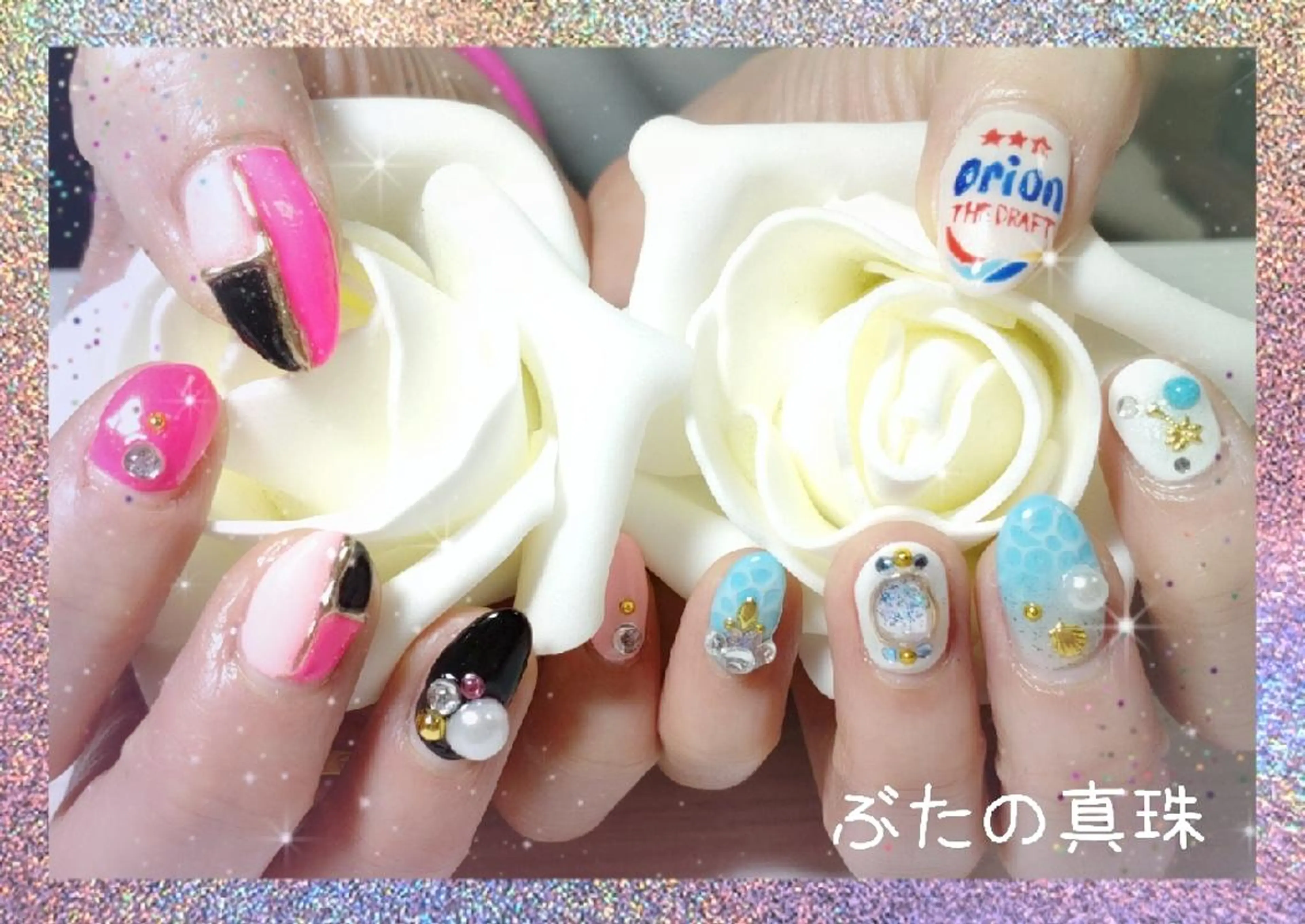 ネイル ハンドネイル 林 珠里のネイルデザイン