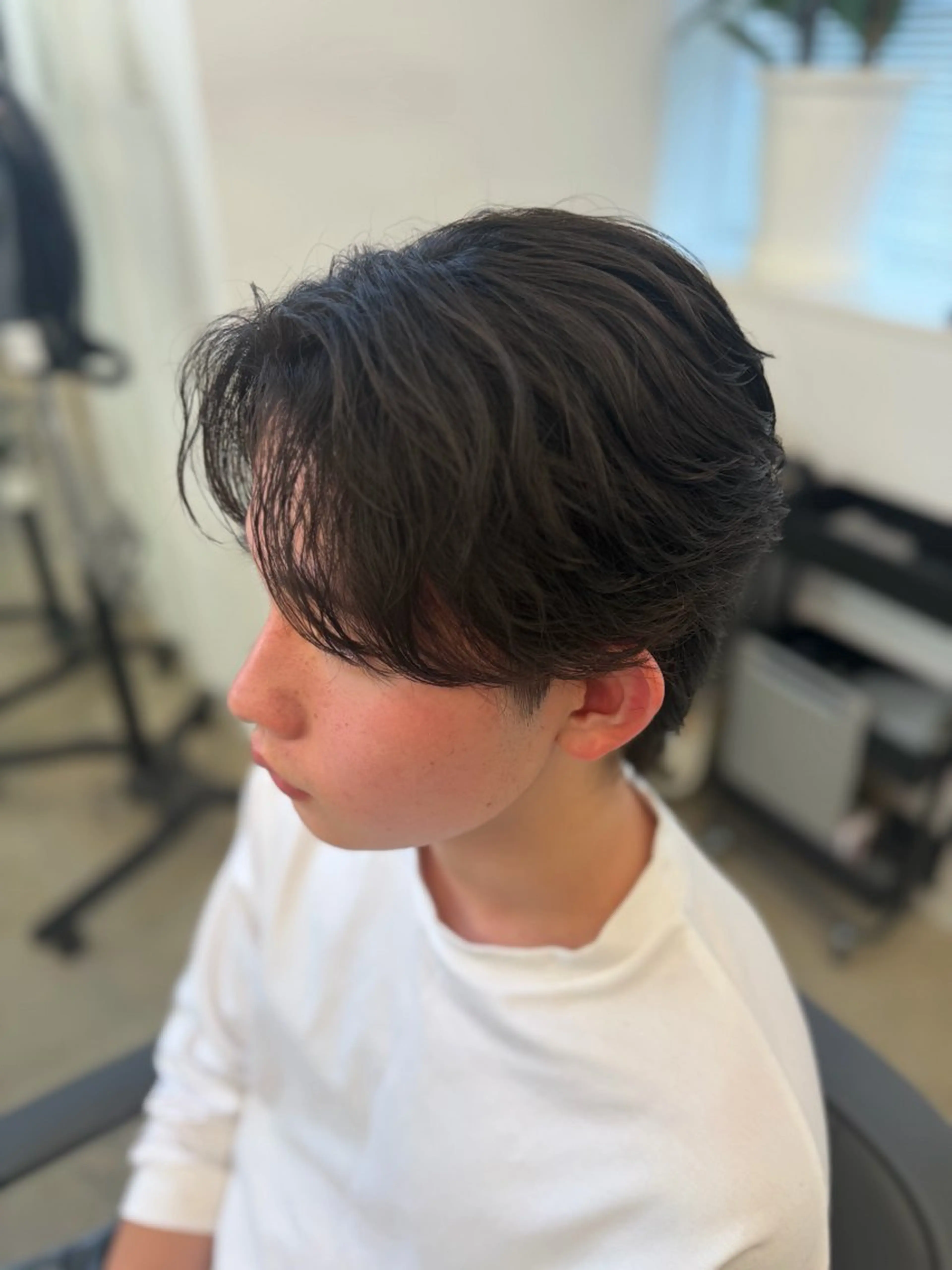 パーマ メンズ カット パーマ パーマ特化/フェザー パーマシャドウ/真生のヘアスタイル