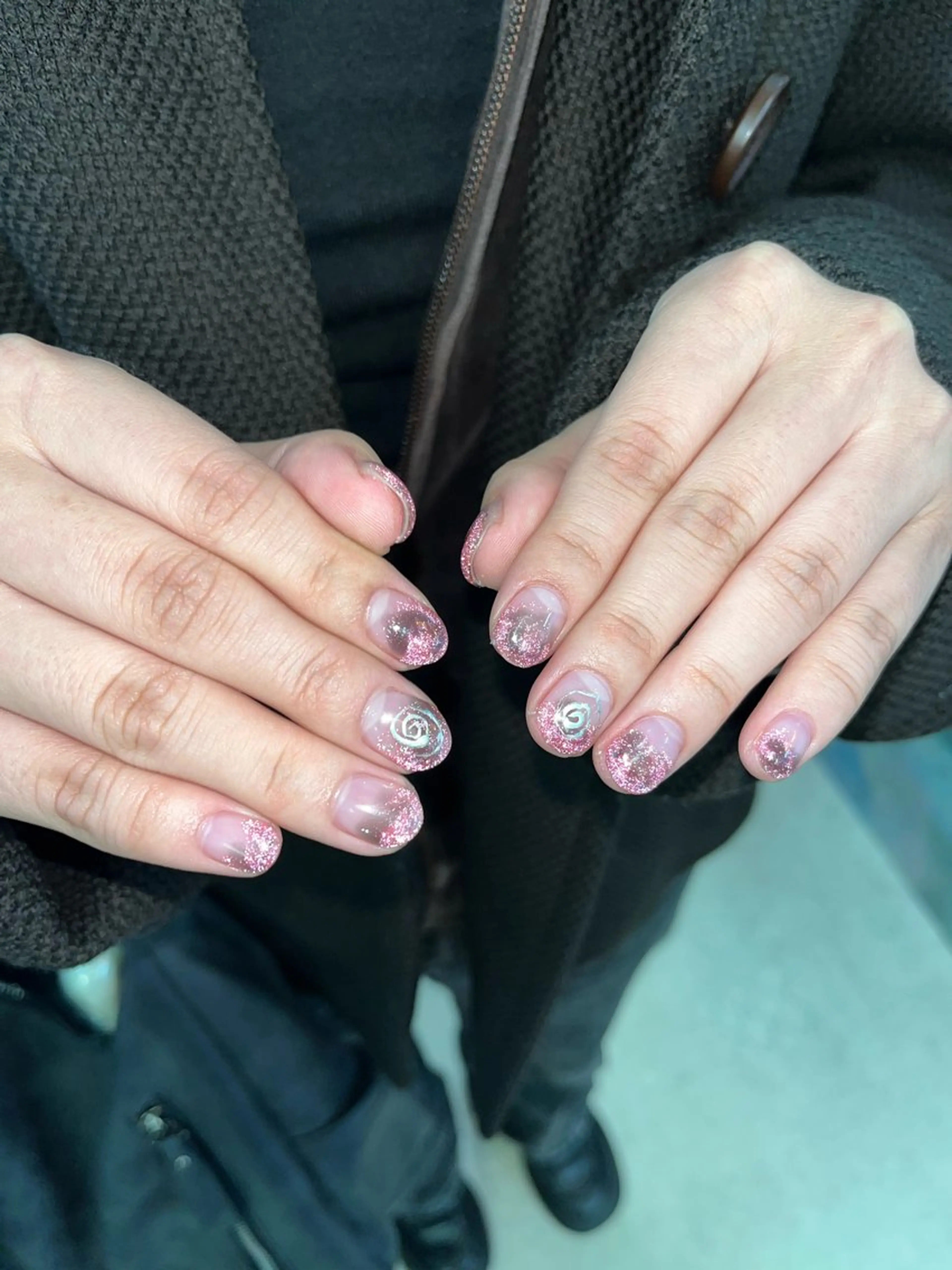 ネイル フラッシュネイル ハンドネイル NICO nail tamachi所属・nonoko ⌖˚◌のネイルデザイン