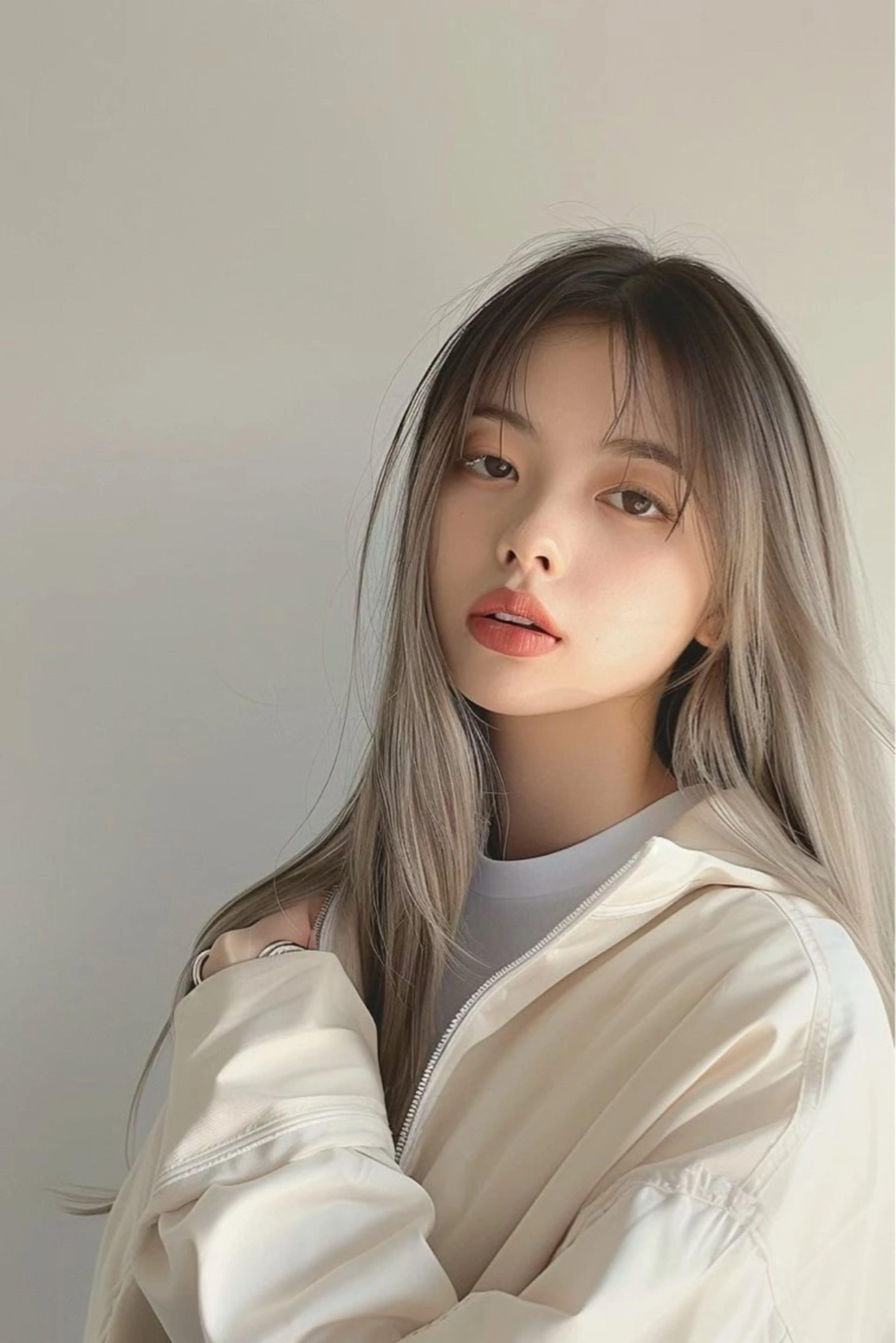 セミロング カラー lana hair 新宿/髪質改善/韓国のヘアスタイル