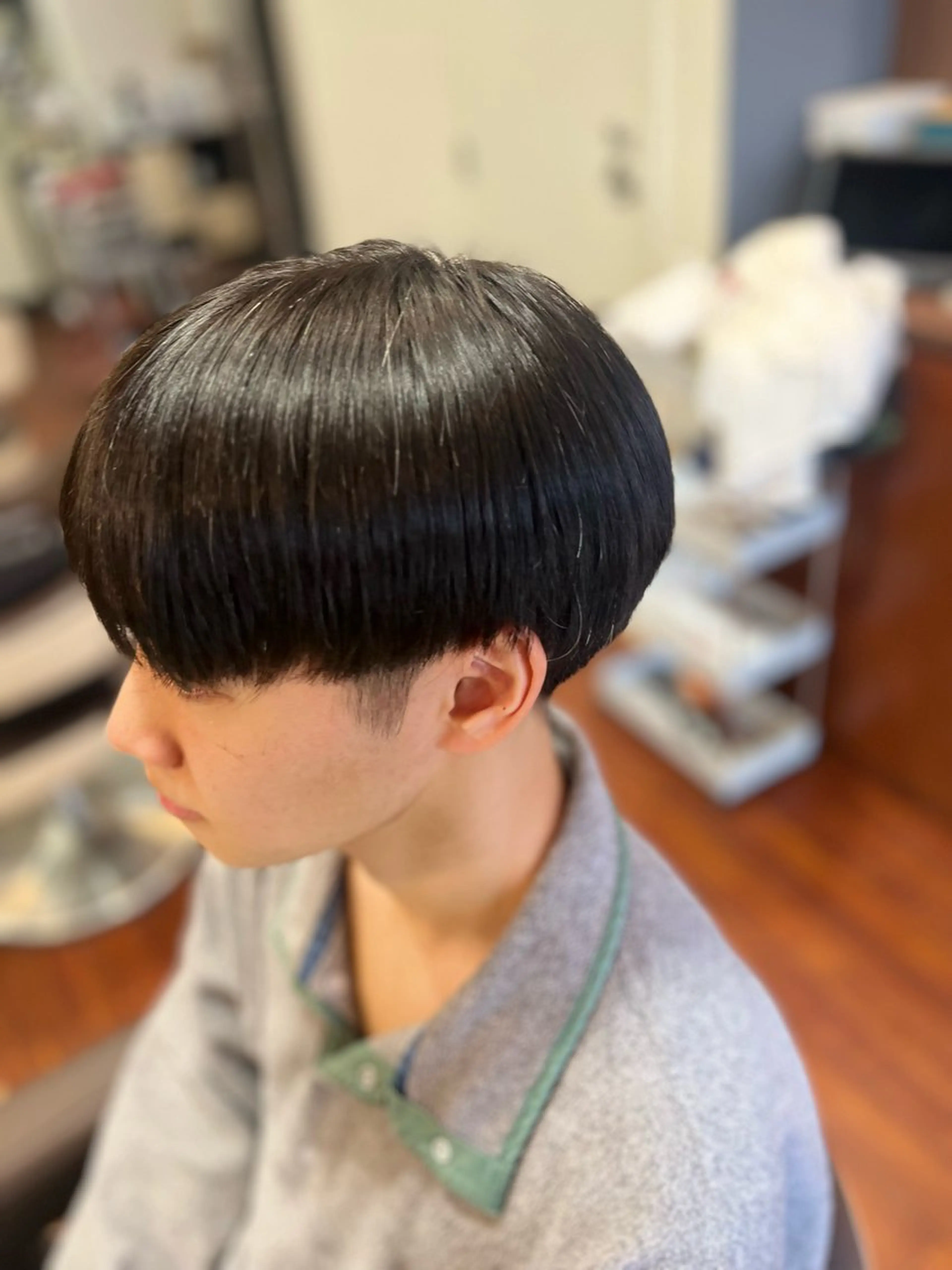 メンズ マッシュ 浅野 響生のヘアスタイル