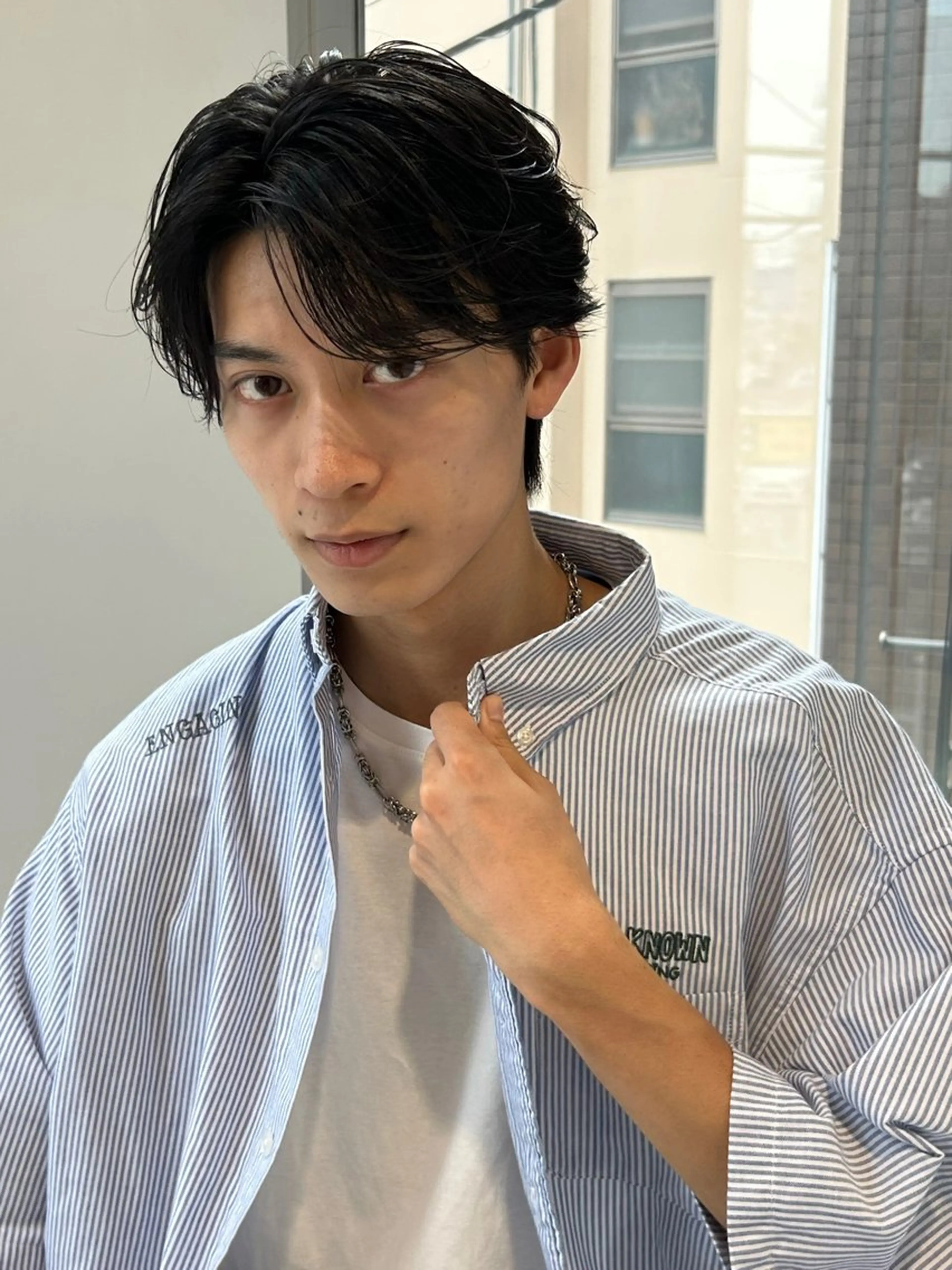 パーマ メンズ メンズパーマ ニュアンスパーマ カット パーマ メンズ/パーマ/ 目黒/オノザトのヘアスタイル