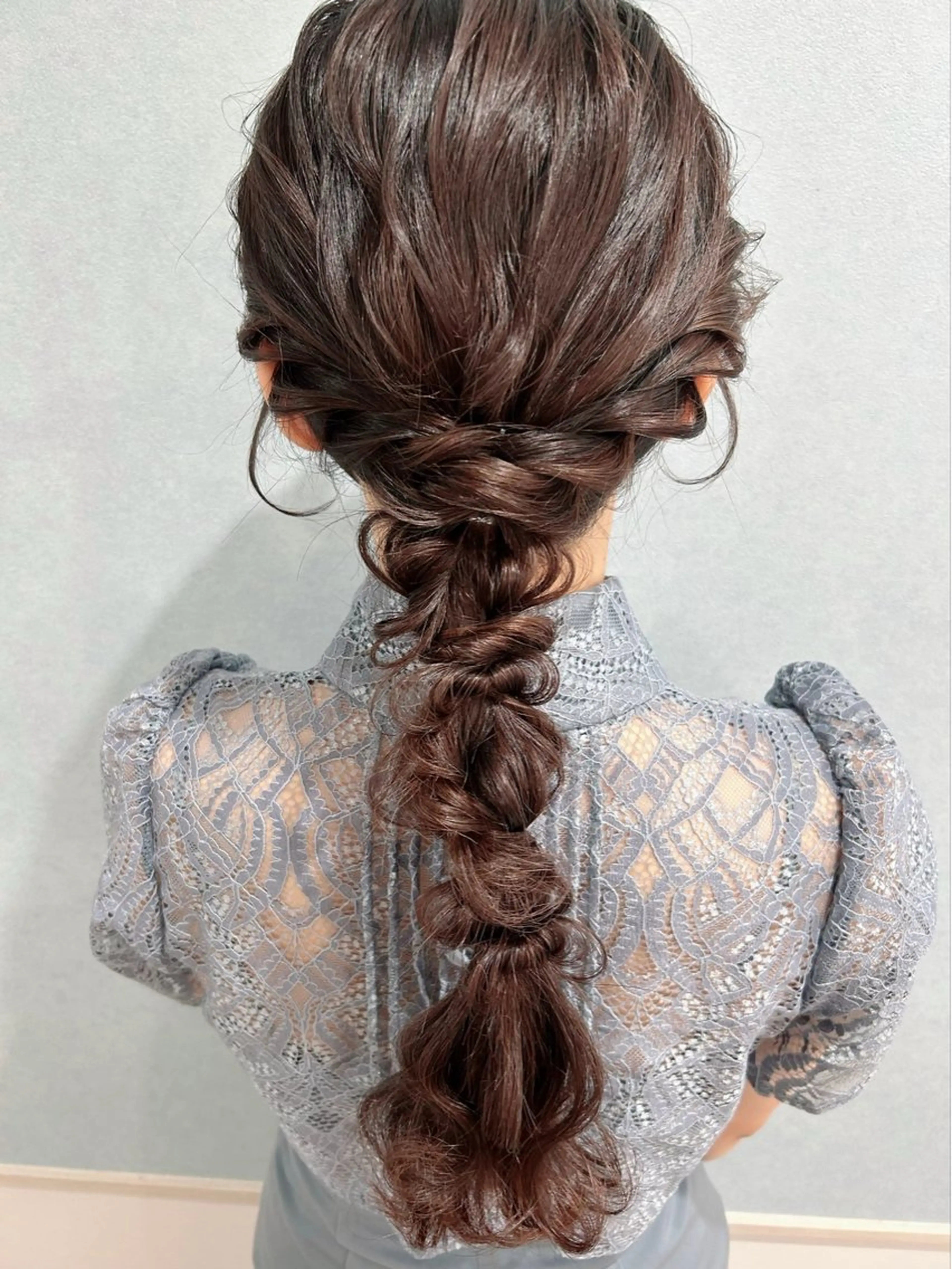 ロング ヘアアレンジ セットサロン      ラフテル所属・大阪/ヘアアレンジ /似合わせset💐のヘアスタイル