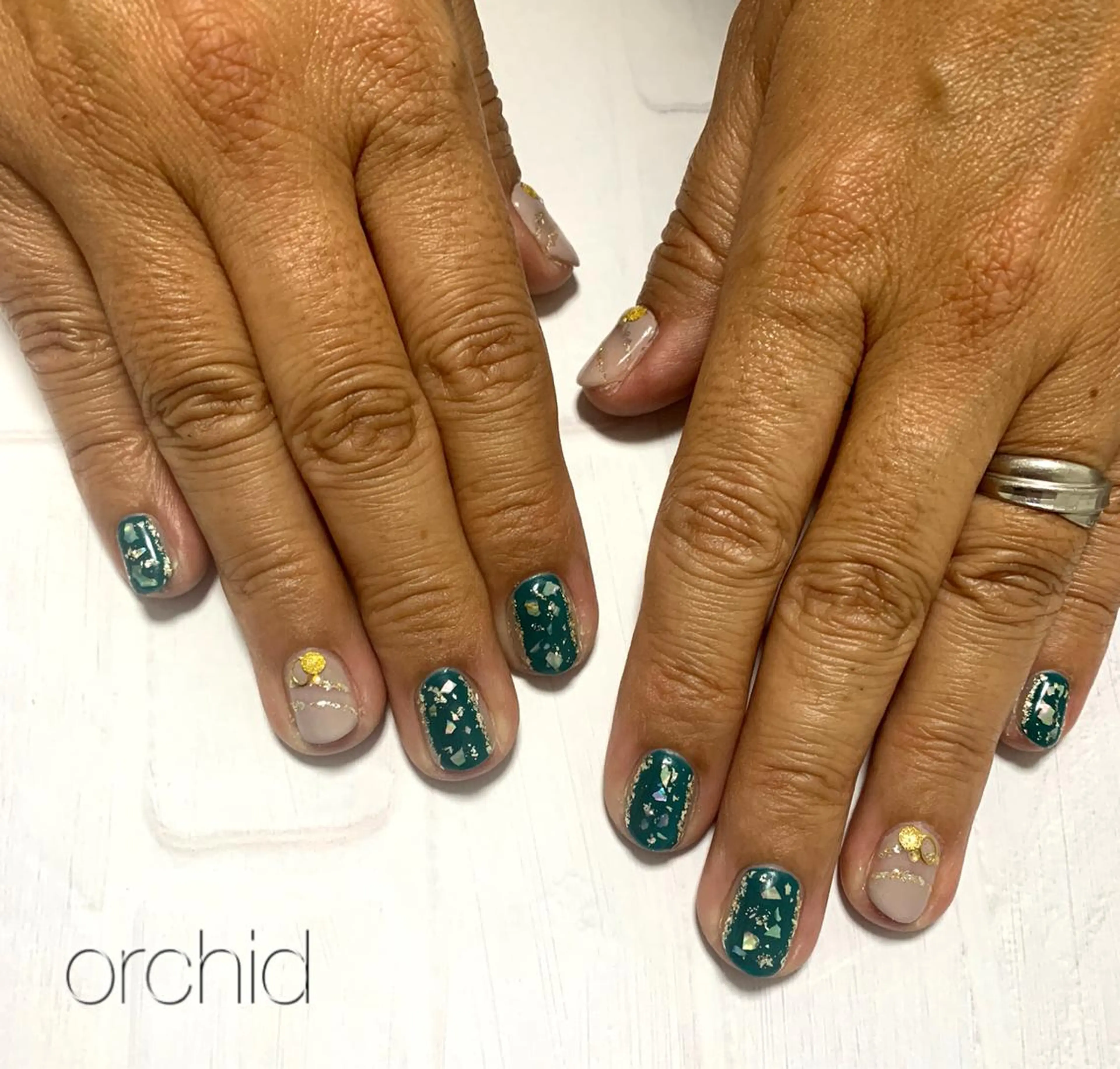 ネイル orchid ♡オーキッドのネイルデザイン