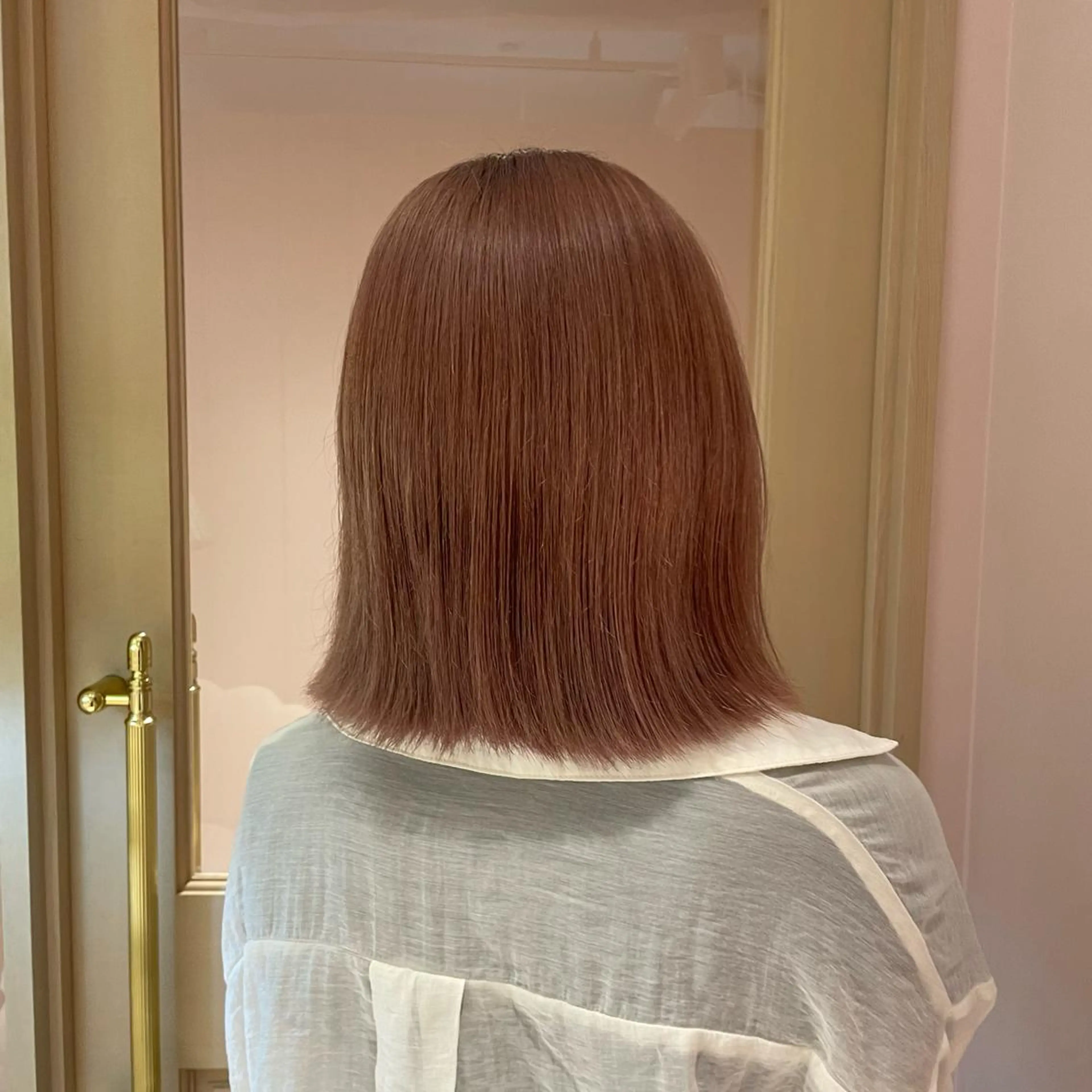 ショート ヘアカラー トリートメント ヘッドスパ マホ/日吉/髪質改善 /レイヤー/ガーリーのヘアスタイル