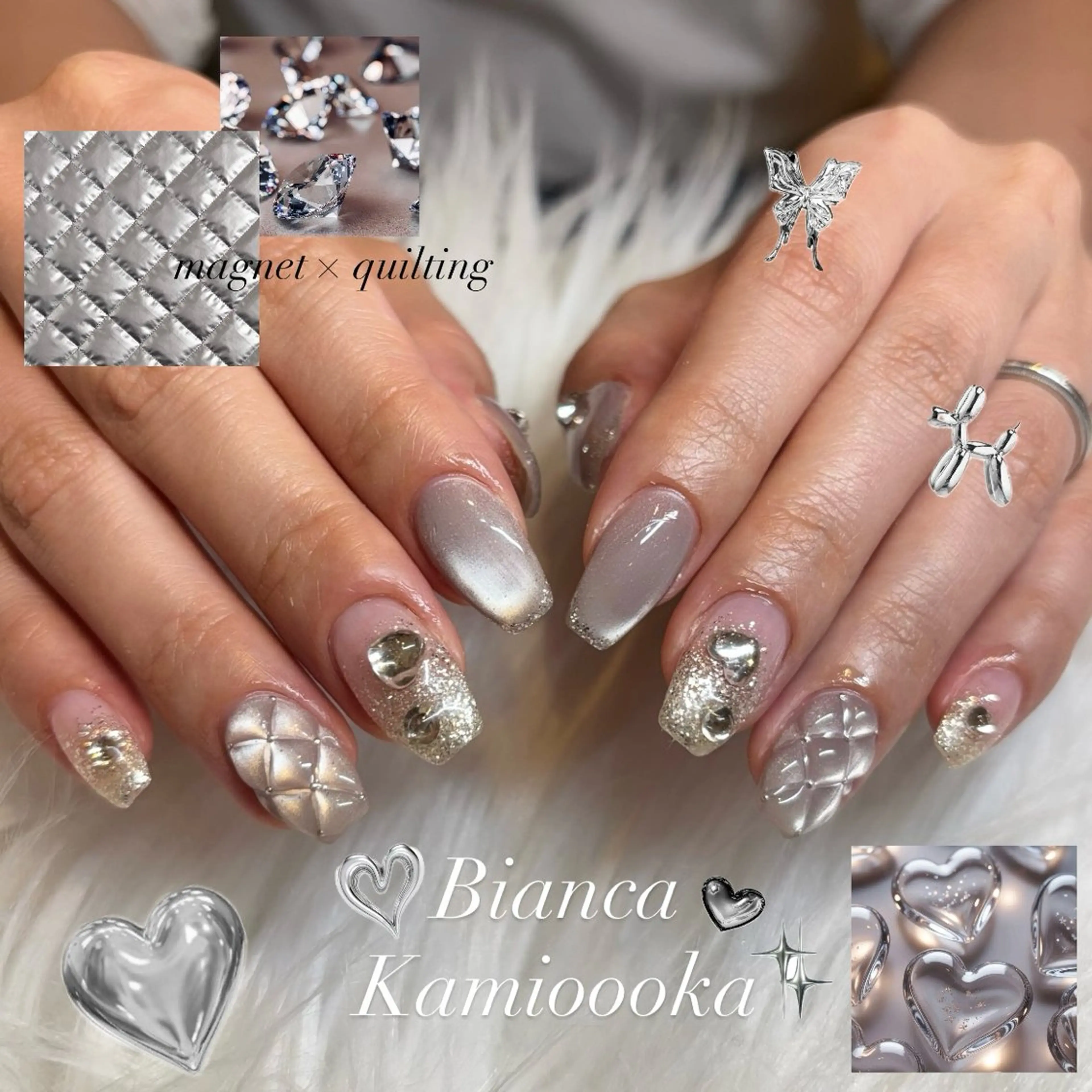 ネイル ハンドネイル Bianca 上大岡 KOBAYASHIのネイルデザイン