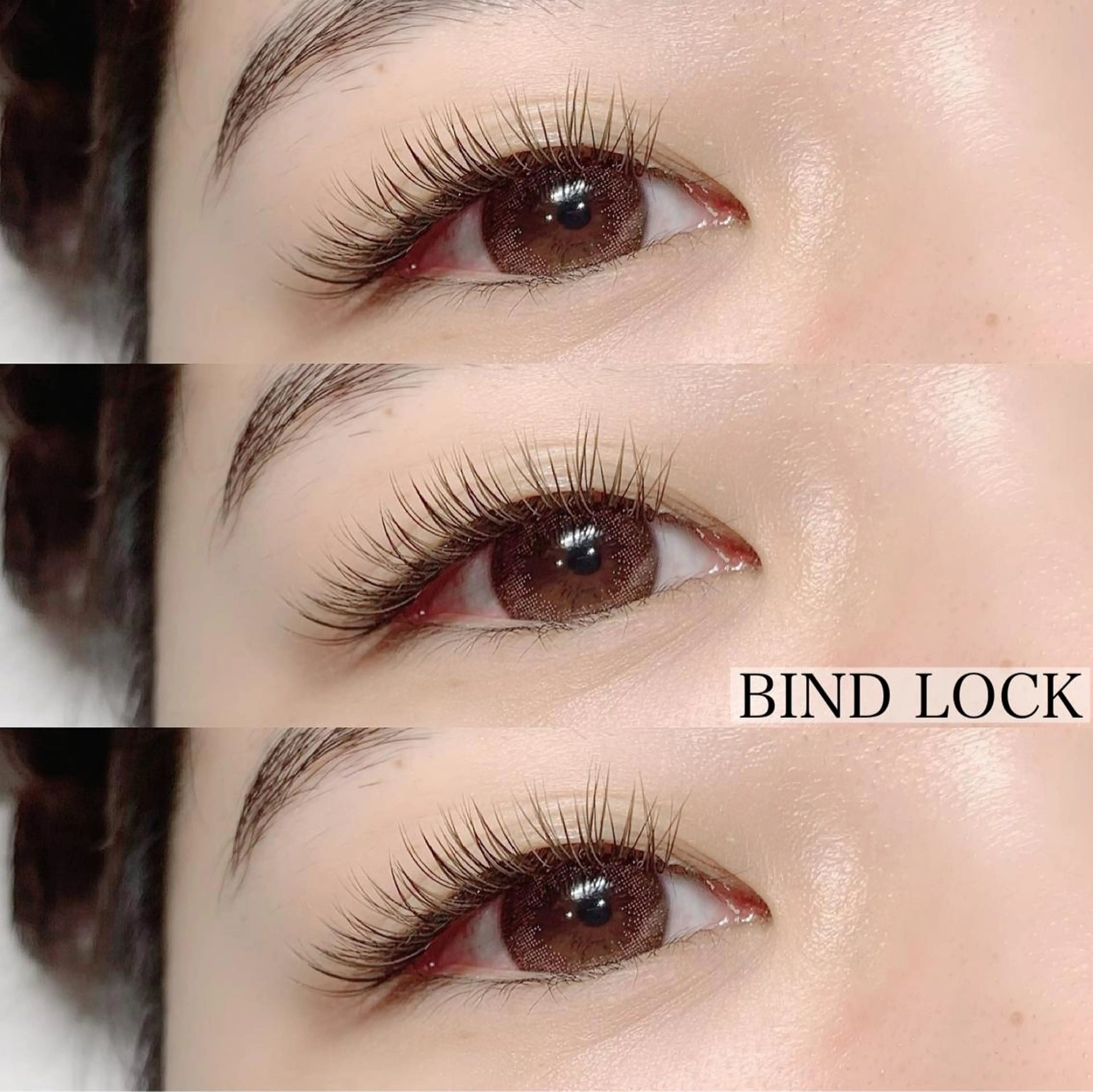 マツエク・マツパ アイブロウ バインドロック カラーマツエク 韓国風🇰🇷 束感💗Tomoのマツエク・マツパデザイン