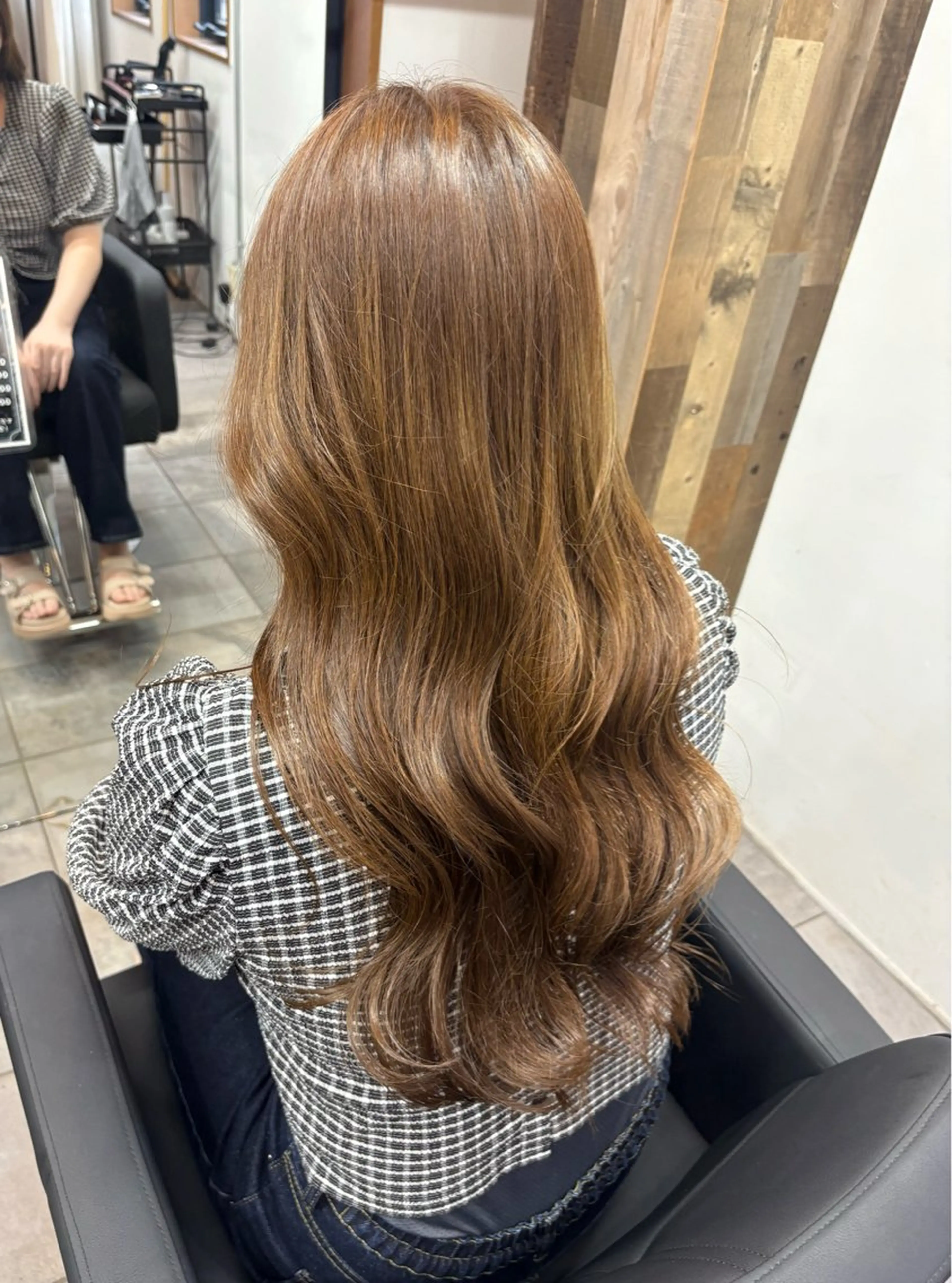 ⭐️ブリーチなしダブルカラー＋1stepトリートメント(ロング料金鎖骨下から+2000円​〜​)の写真