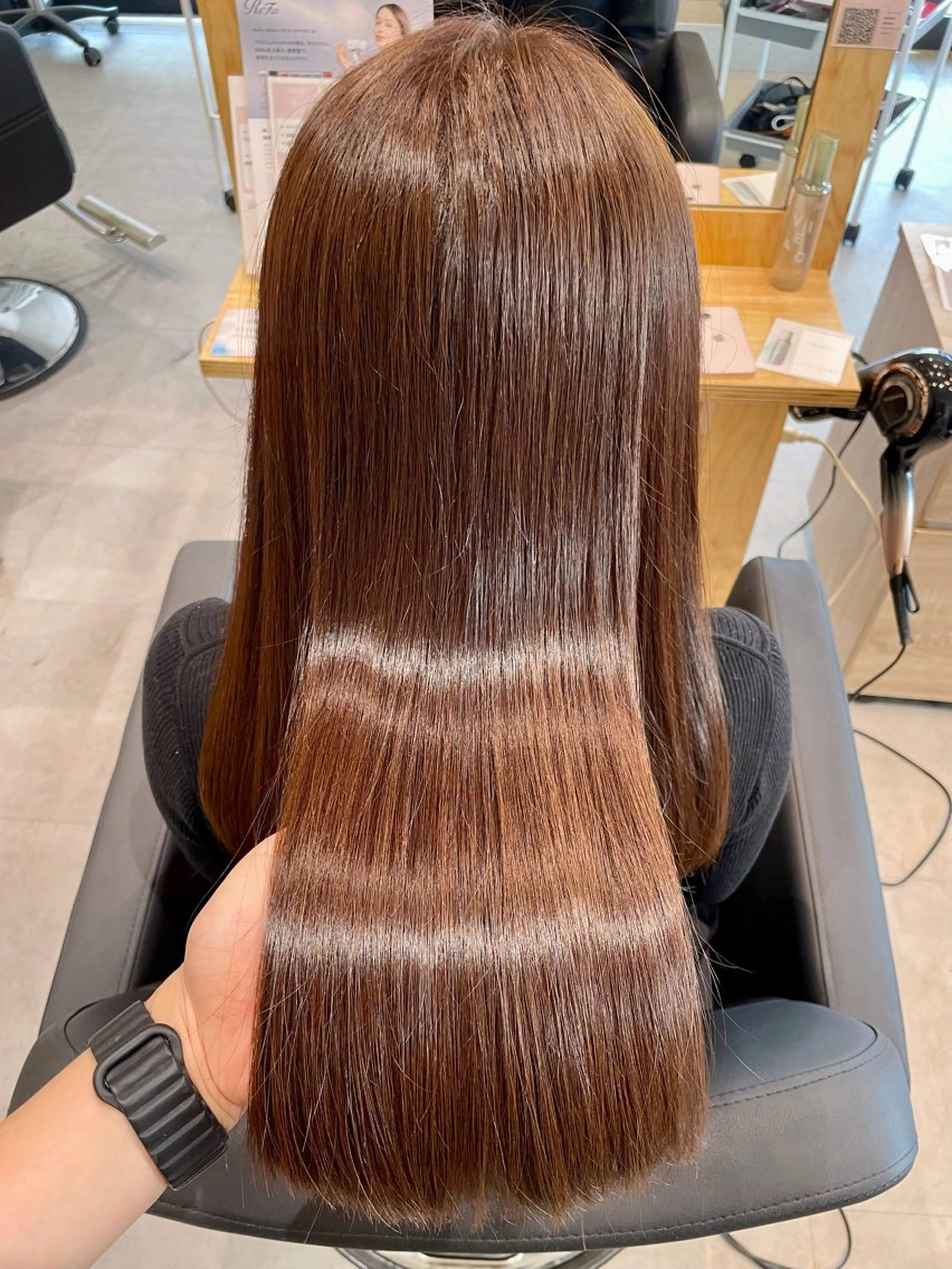 ロング 髪質改善 トリートメント トリートメント 小森 樹奈のヘアスタイル