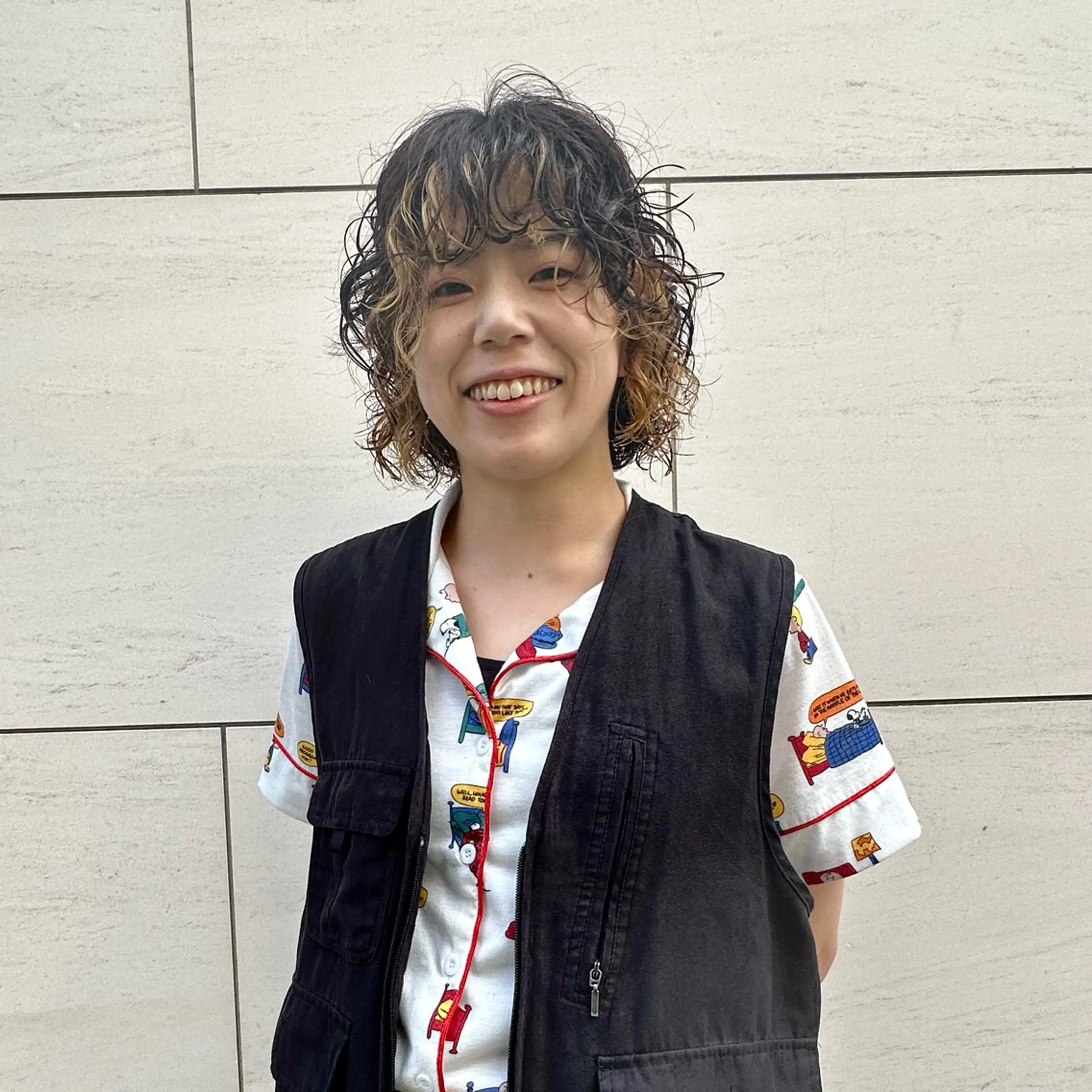 ミディアム パーマ ミディアムパーマ ウルフカット スパイラルパーマ カット パーマ 🌈圧倒的デザイン パーマ 関和希のヘアスタイル