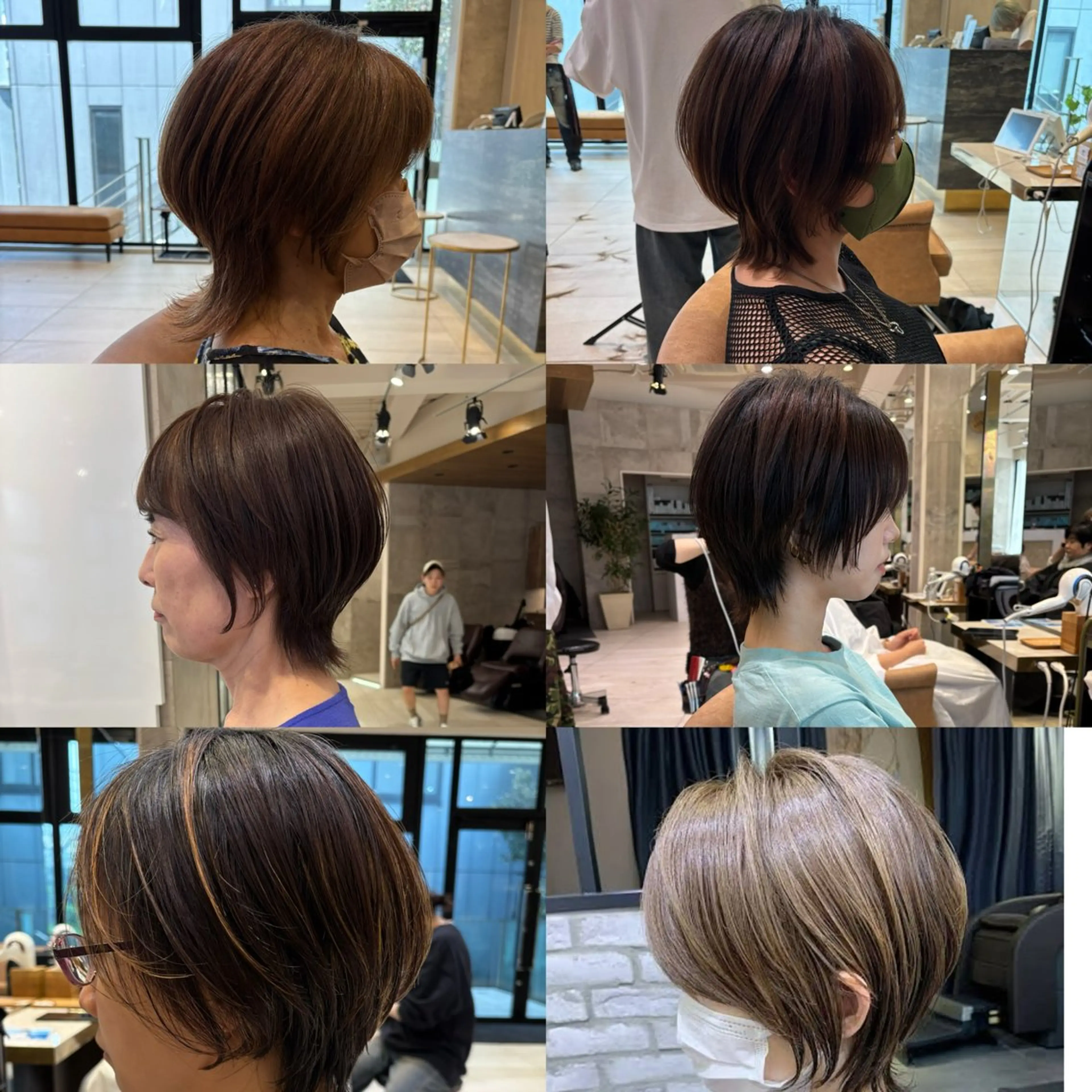 ショート ウルフカット 無料カットモデル /小顔ショート/荒砂のヘアスタイル