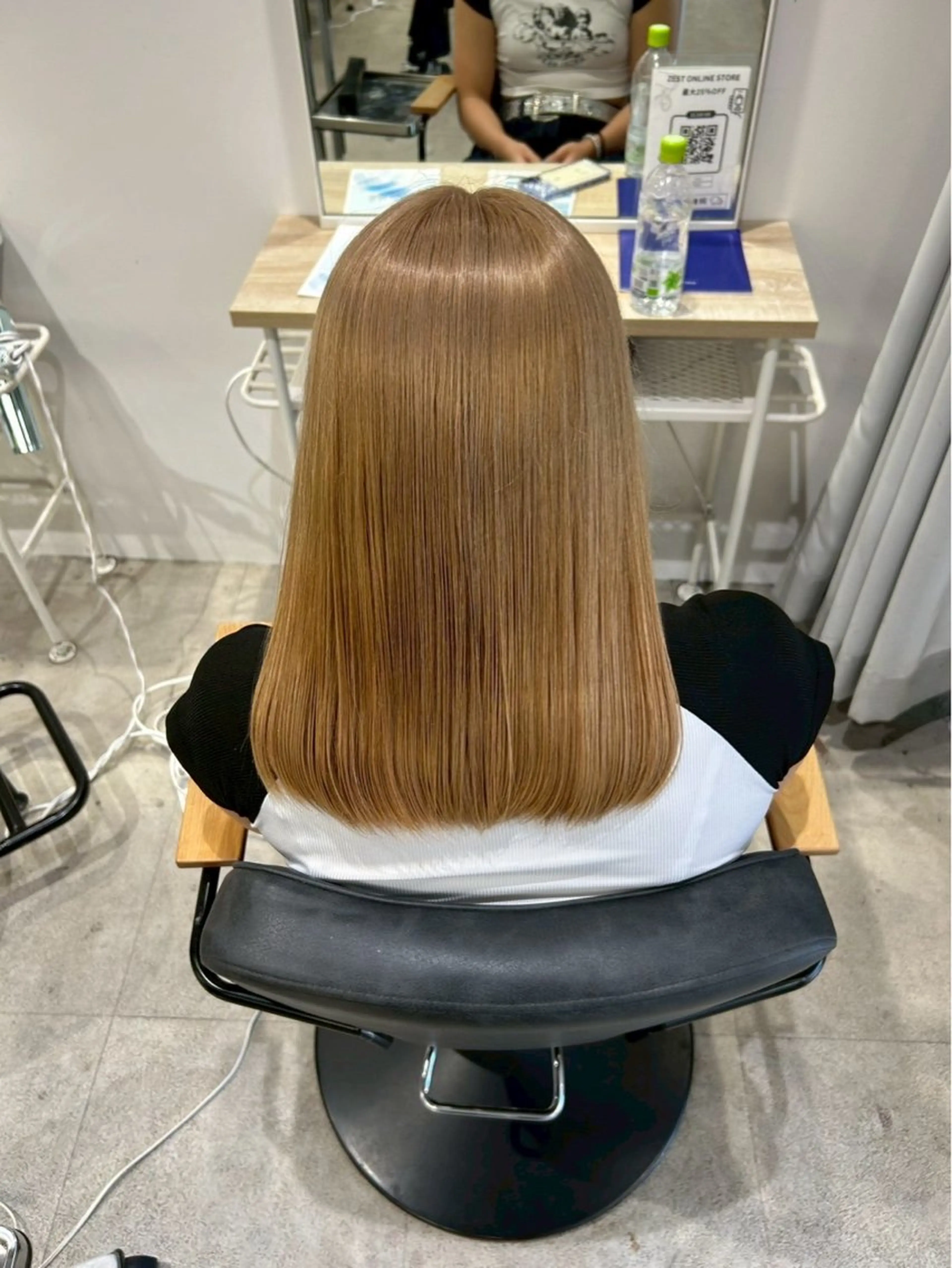 セミロング カラー ヘアカラー トリートメント himari💜 暖色カラー/レイヤーのヘアスタイル