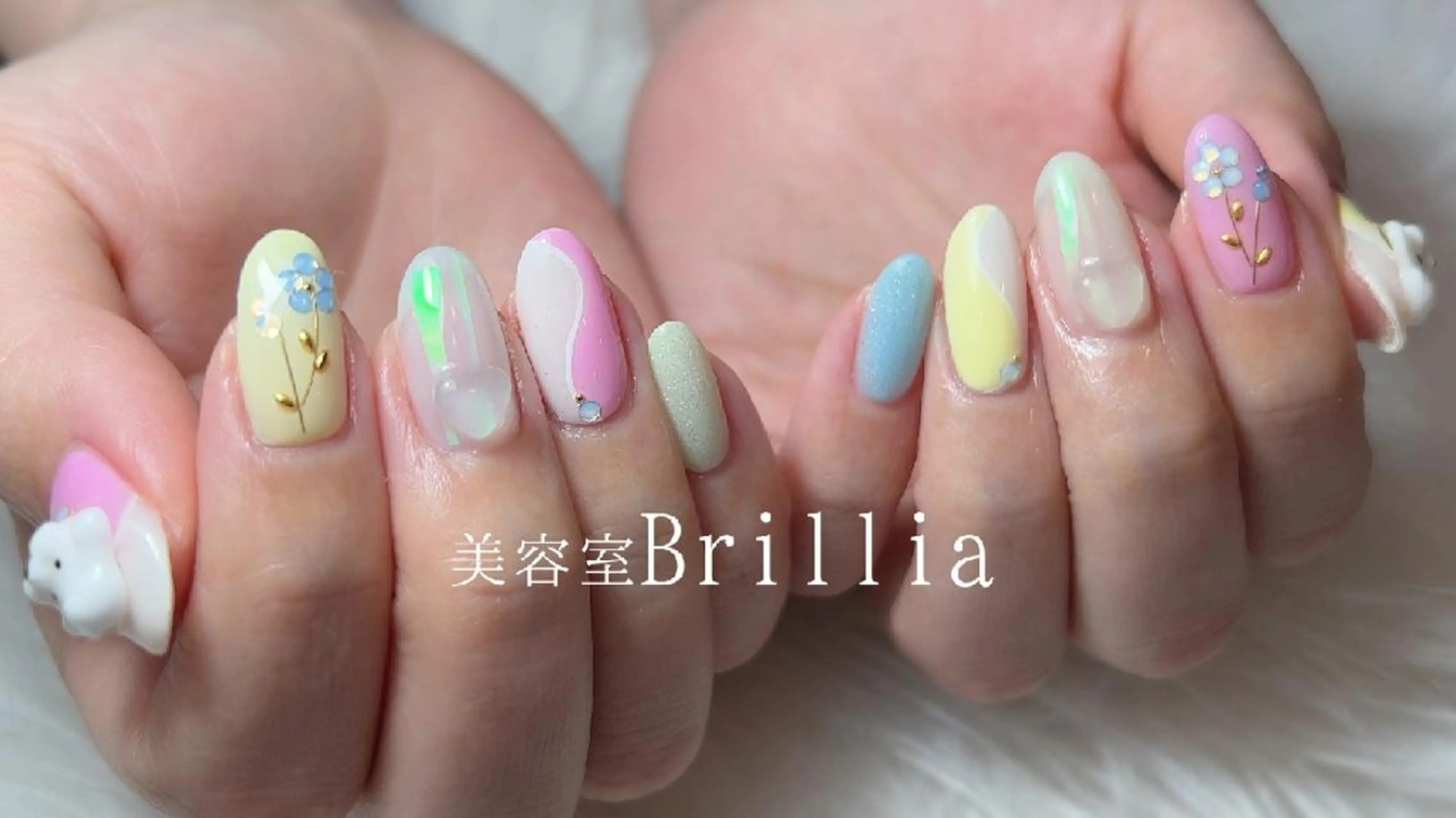 ネイル ハンドネイル 柴田 彩のネイルデザイン