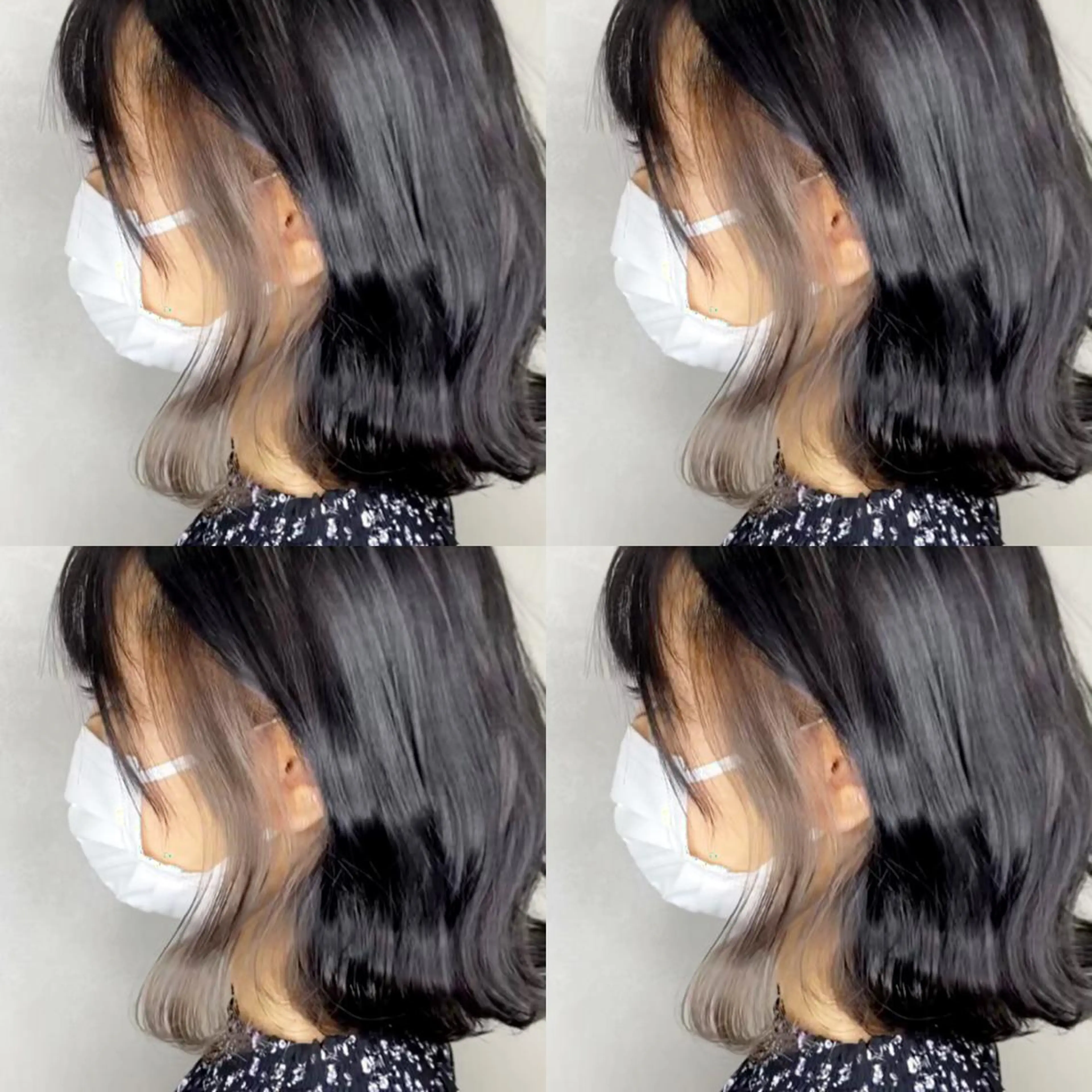 ミディアム 亀川蓮 Agu hairのヘアスタイル