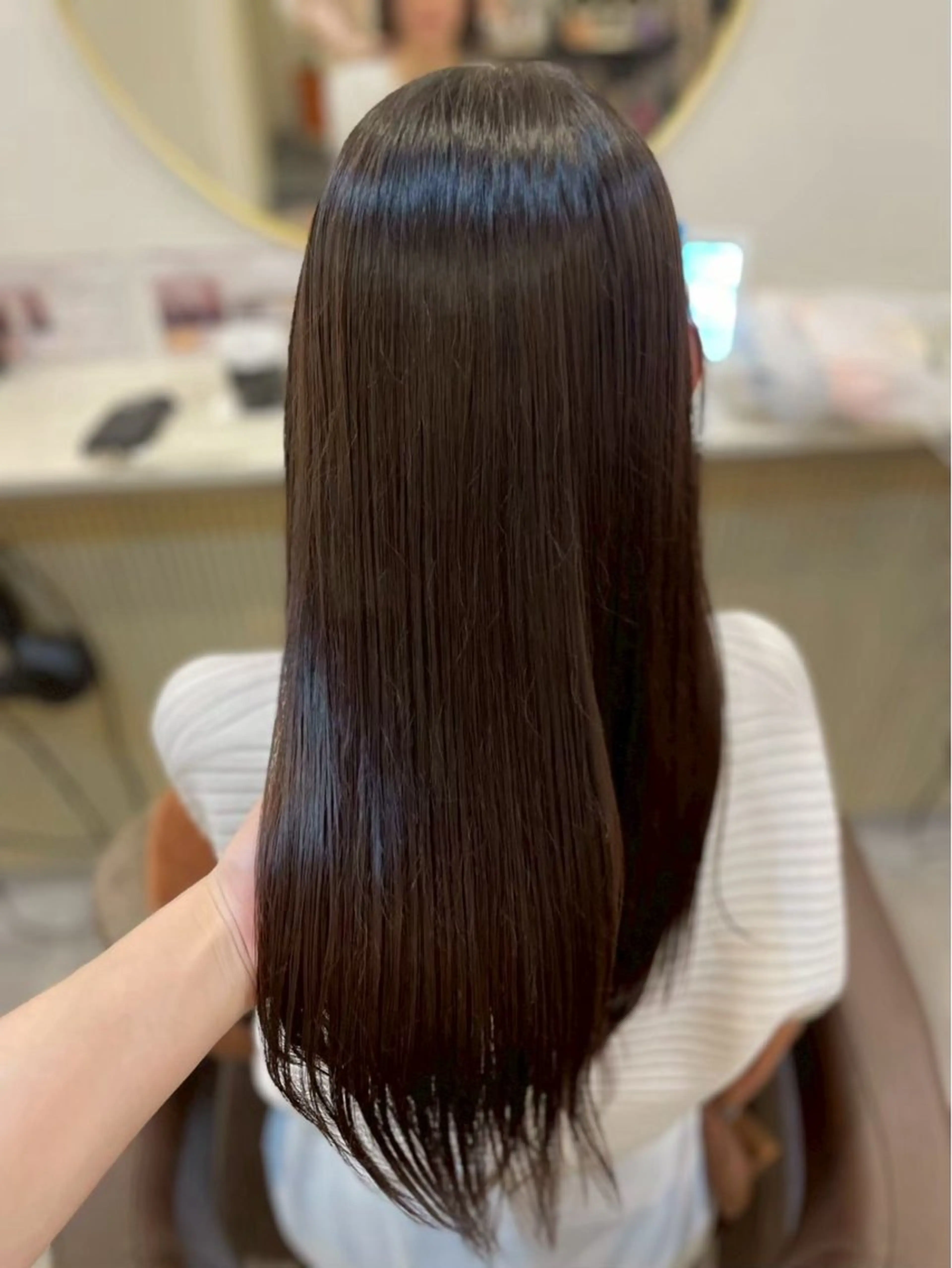 ロング ヘアカラー Perfume by afloat 高橋樹のヘアスタイル