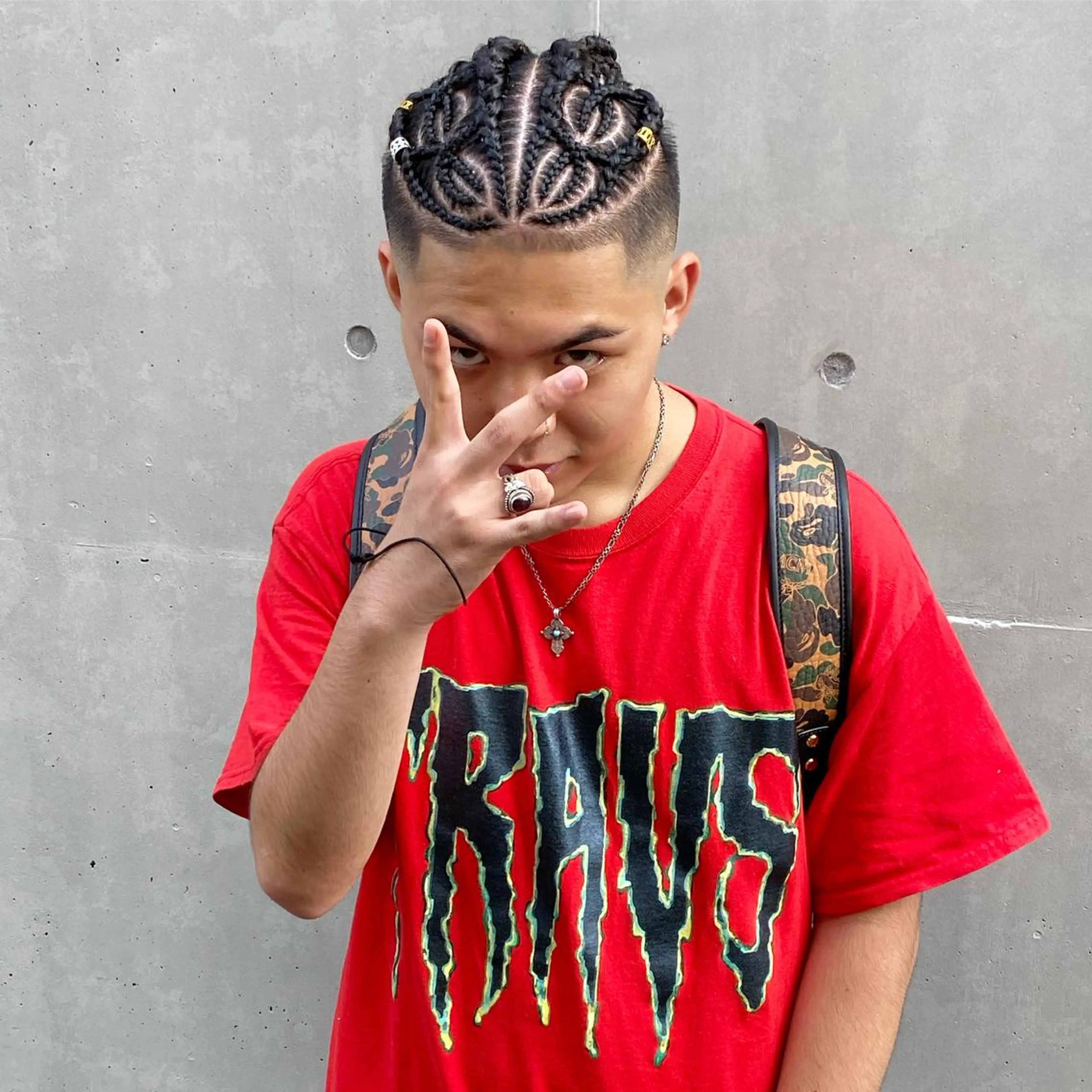 ショート カラー パーマ ヘアアレンジ メンズ キッズ ネイル マツエク・マツパ 中元 淳のヘアスタイル