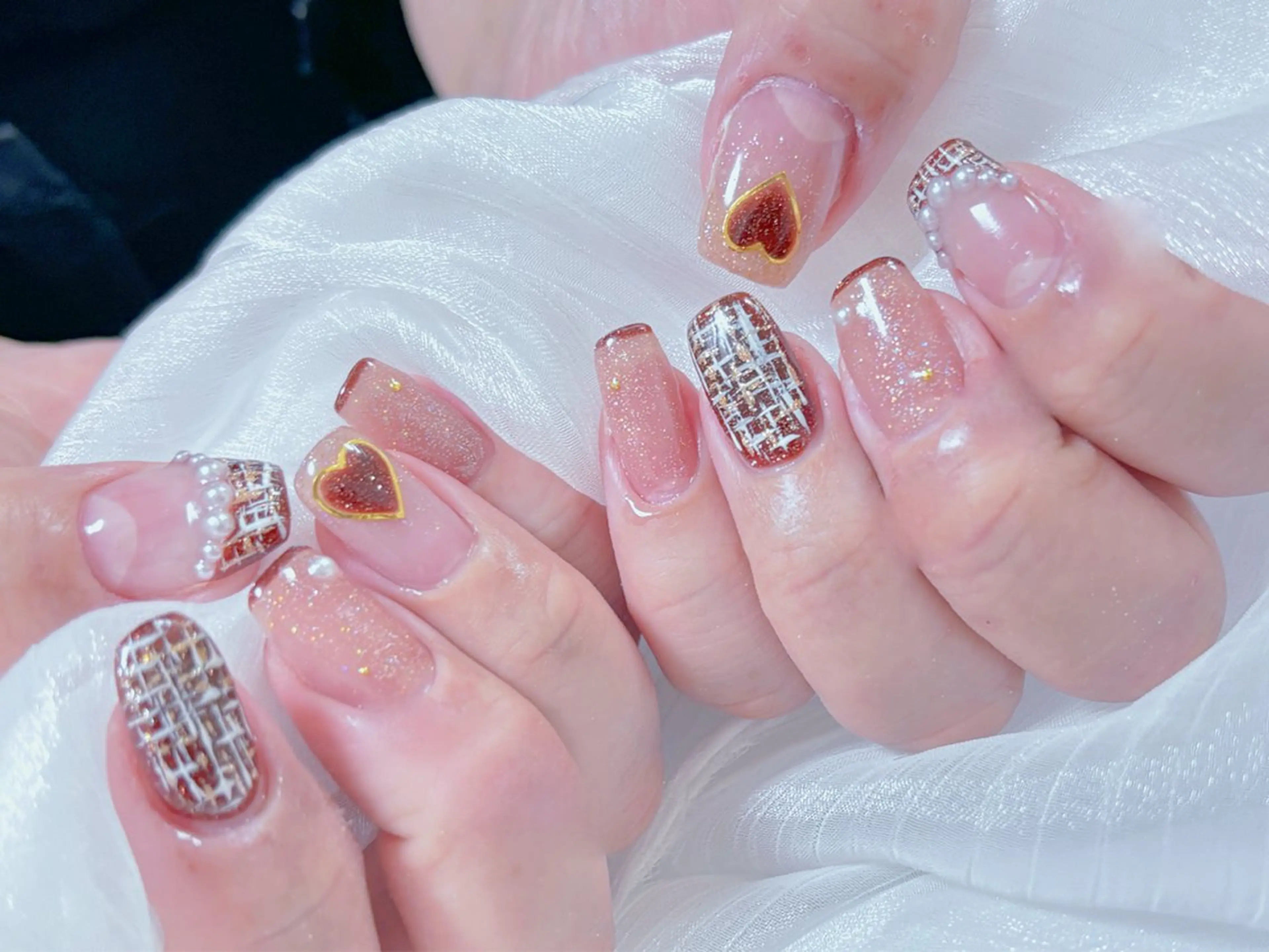 ネイル ハンドネイル ネイルサロンエクラ 🫧Shizukaのネイルデザイン