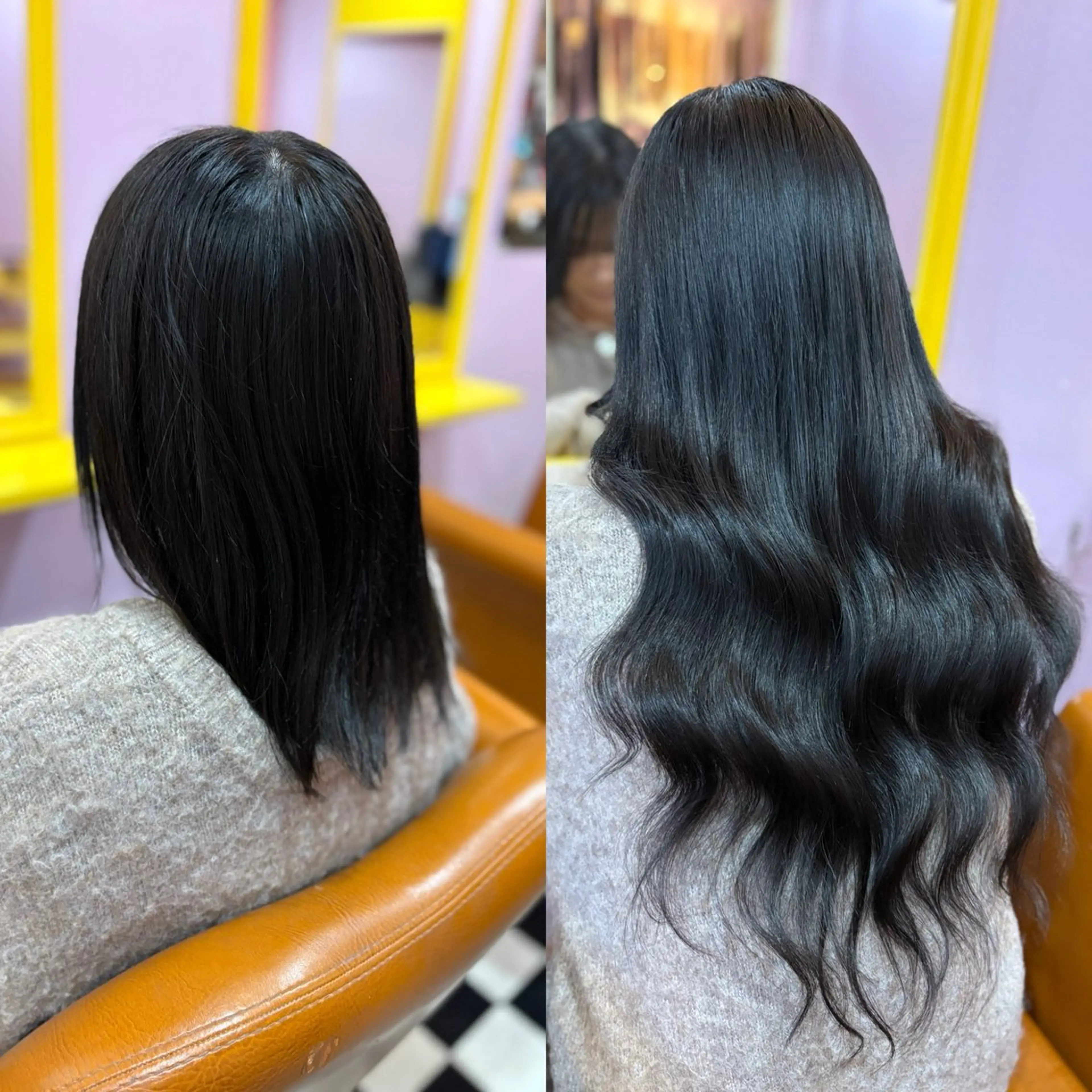 ミディアム エクステ チビ編み込みエクステ どぅ〜す/YUIのヘアスタイル