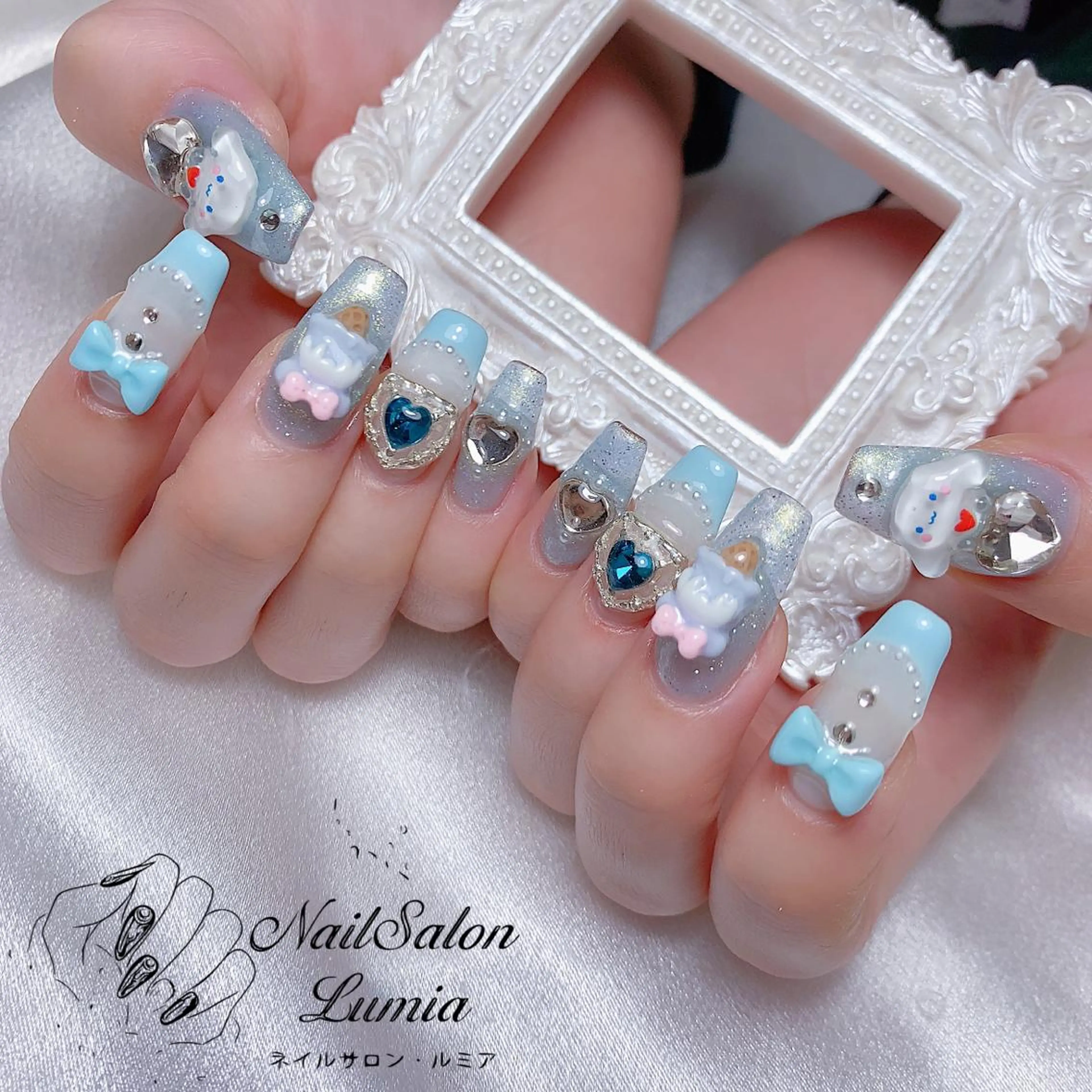 ネイル ハンドネイル ネイルサロン ルミア Lumia 店長のネイルデザイン