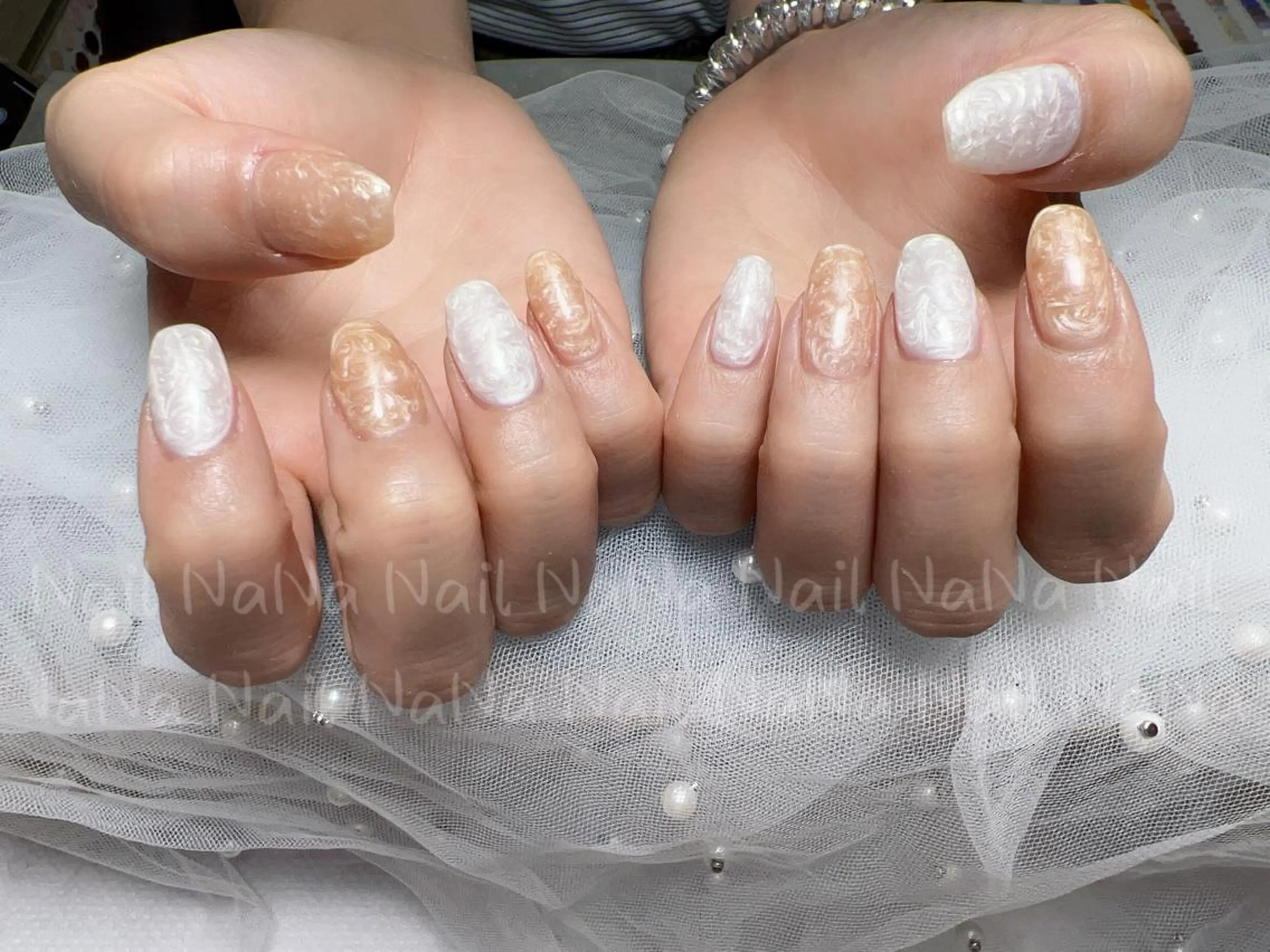 ミディアム カラー ネイル Nail NaNaのネイルデザイン