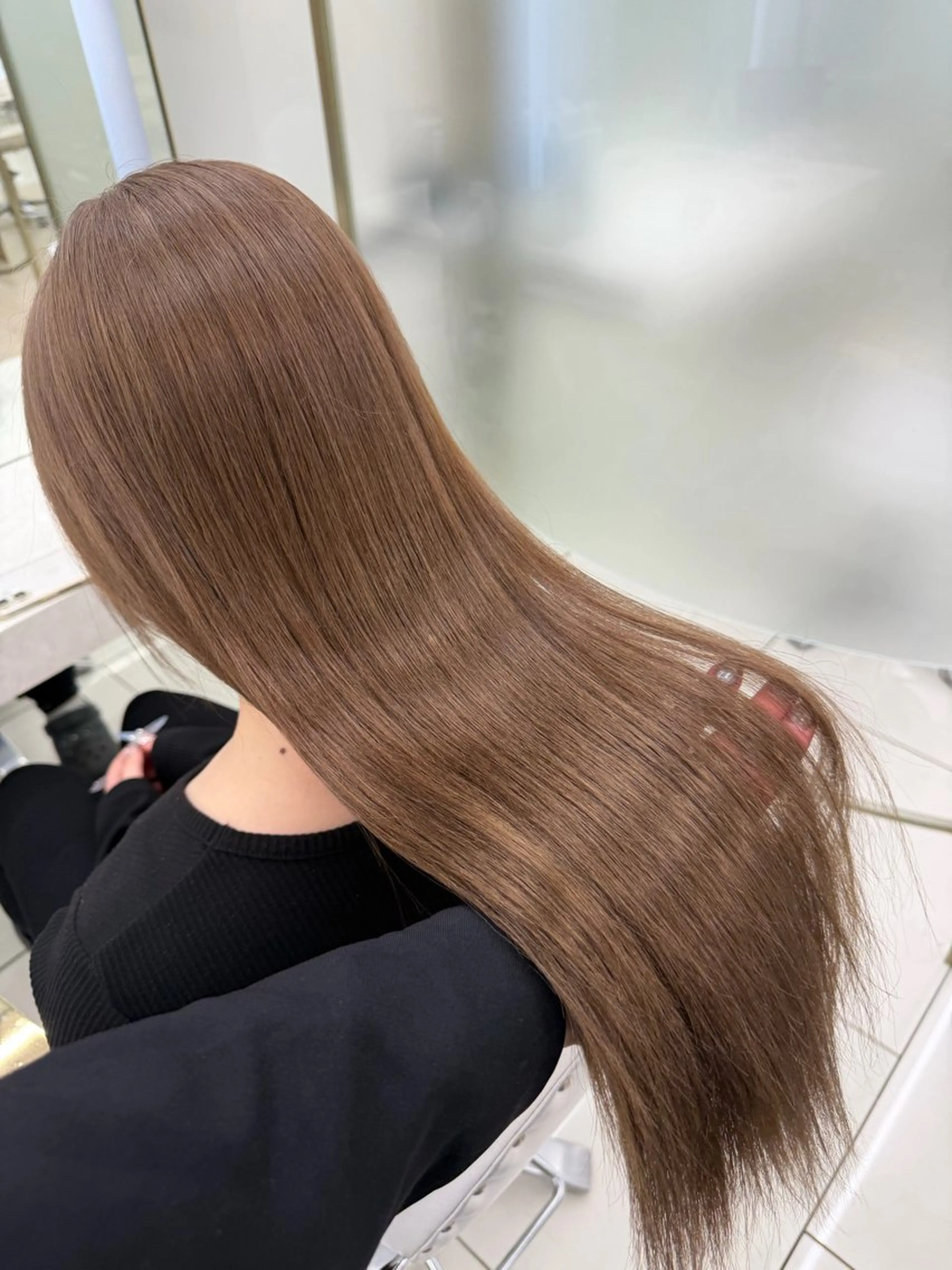 ロング カラー COA GINZA 小野澤駿のヘアスタイル