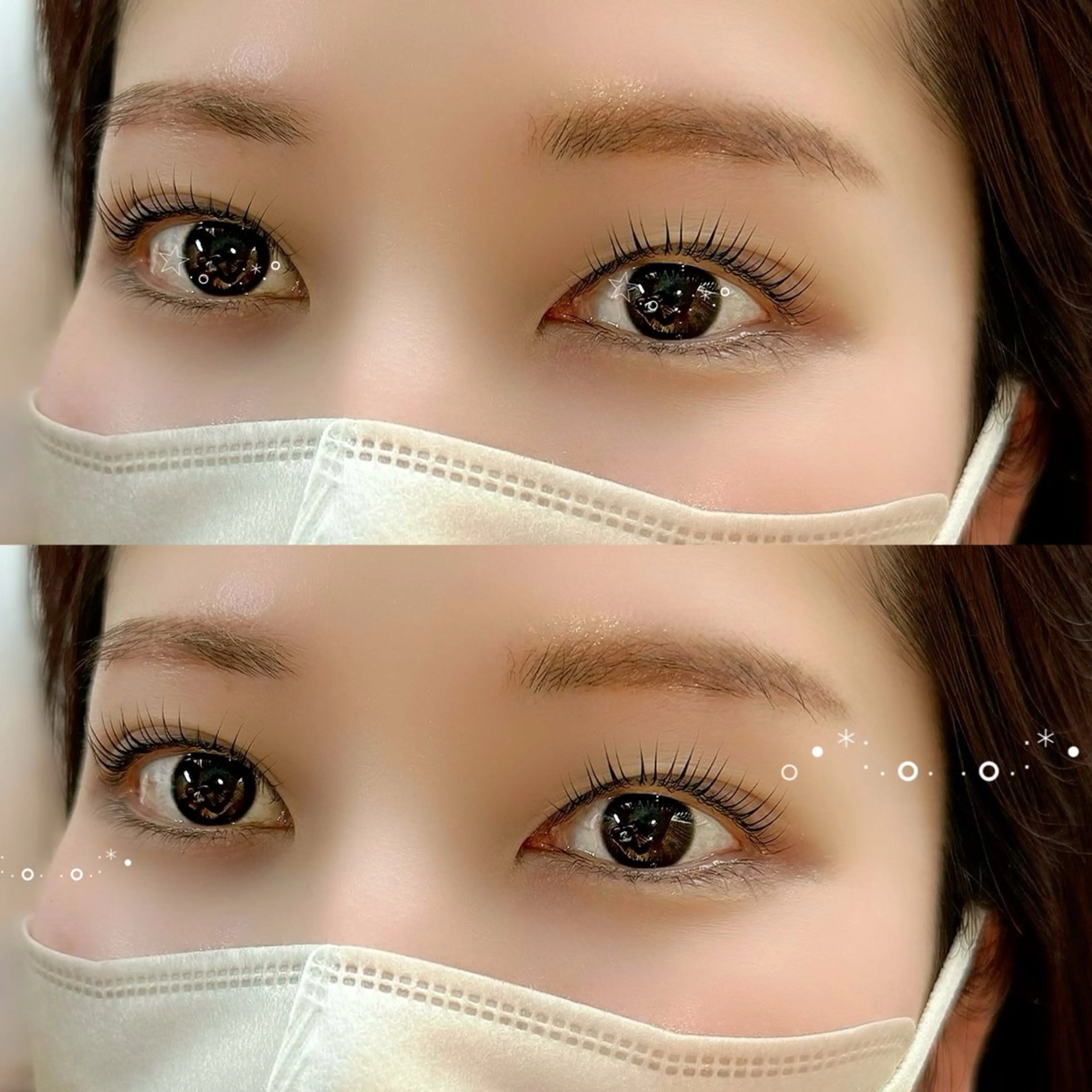 マツエク・マツパ RECHEL ALOHAのマツエク・マツパデザイン