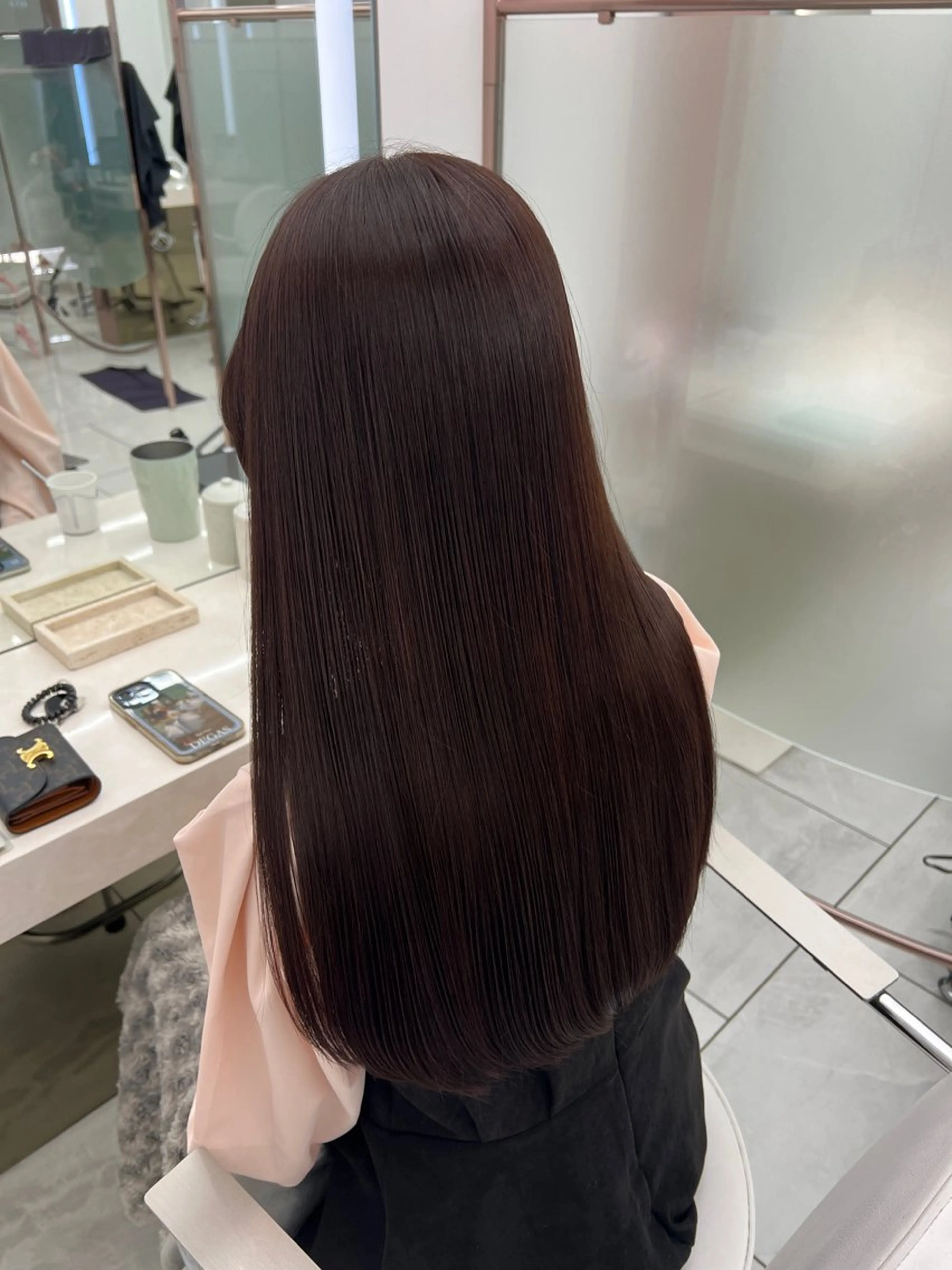 ロング カラー パーマ COA 2nd　銀座所属・COA ginza しずく🪽のヘアスタイル