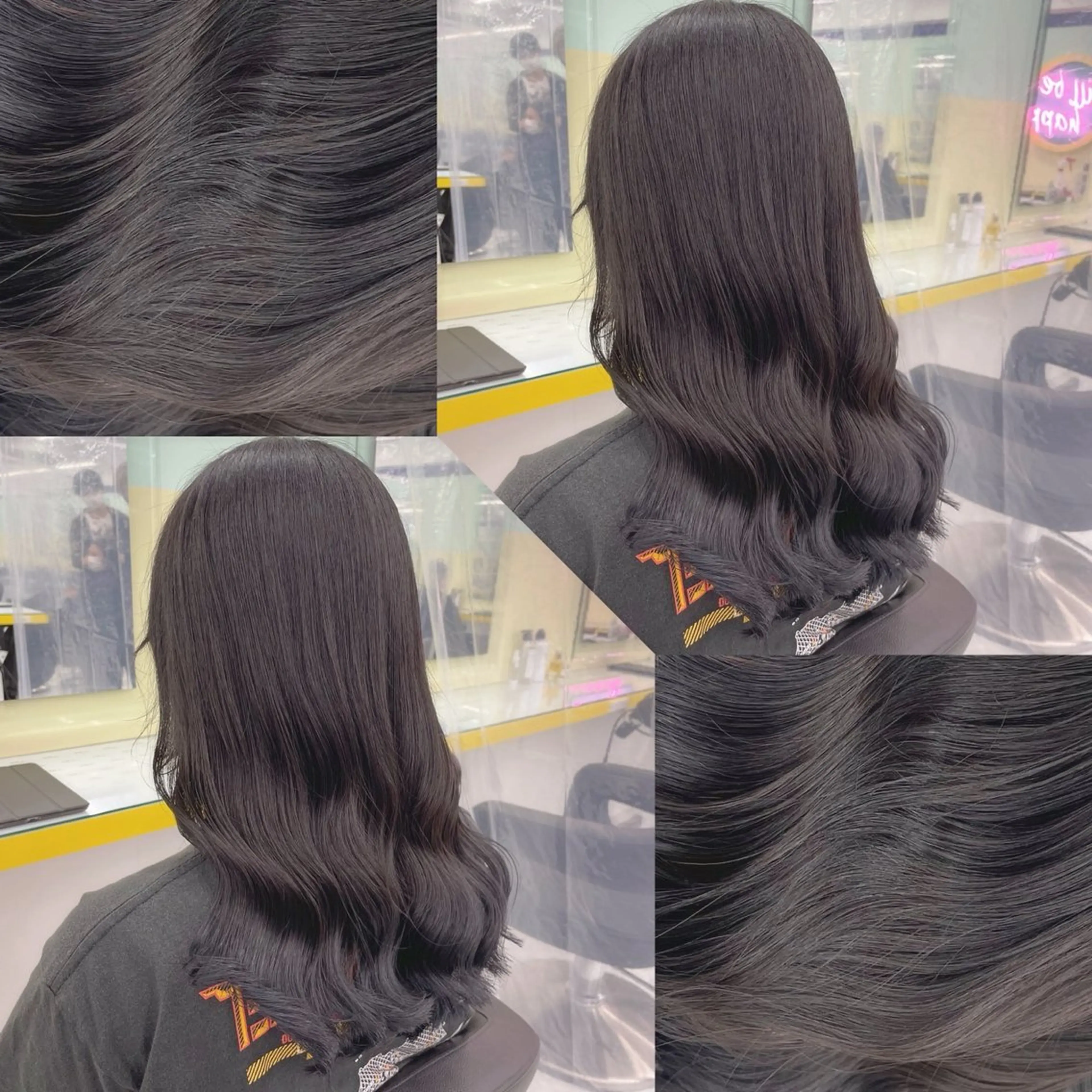 ロング カラー 🟦ニュアンス/メン ズパーマ横浜🟦のヘアスタイル