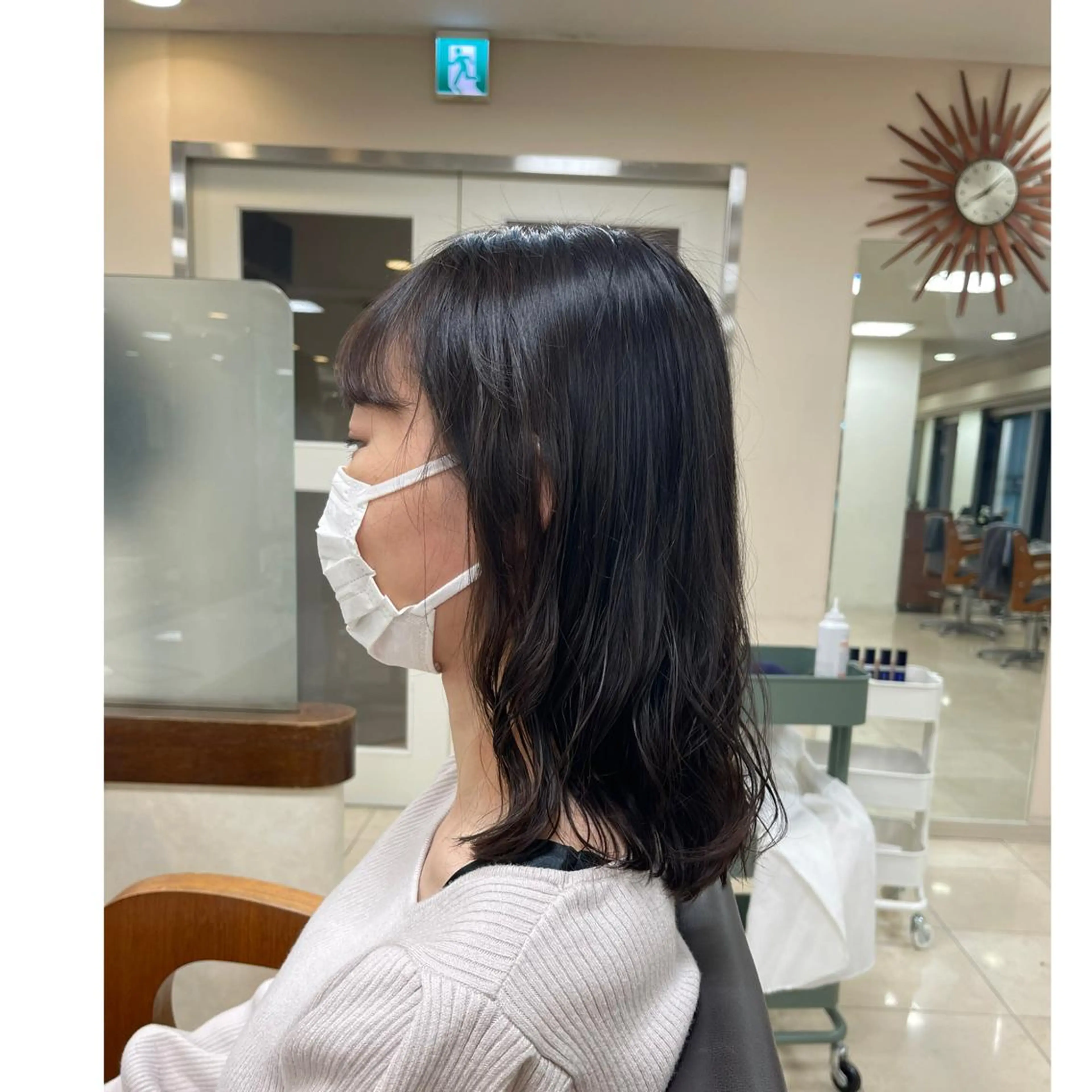 ミディアム パーマ ミディアムパーマ ラカリテ所属・渋谷 りなのヘアスタイル