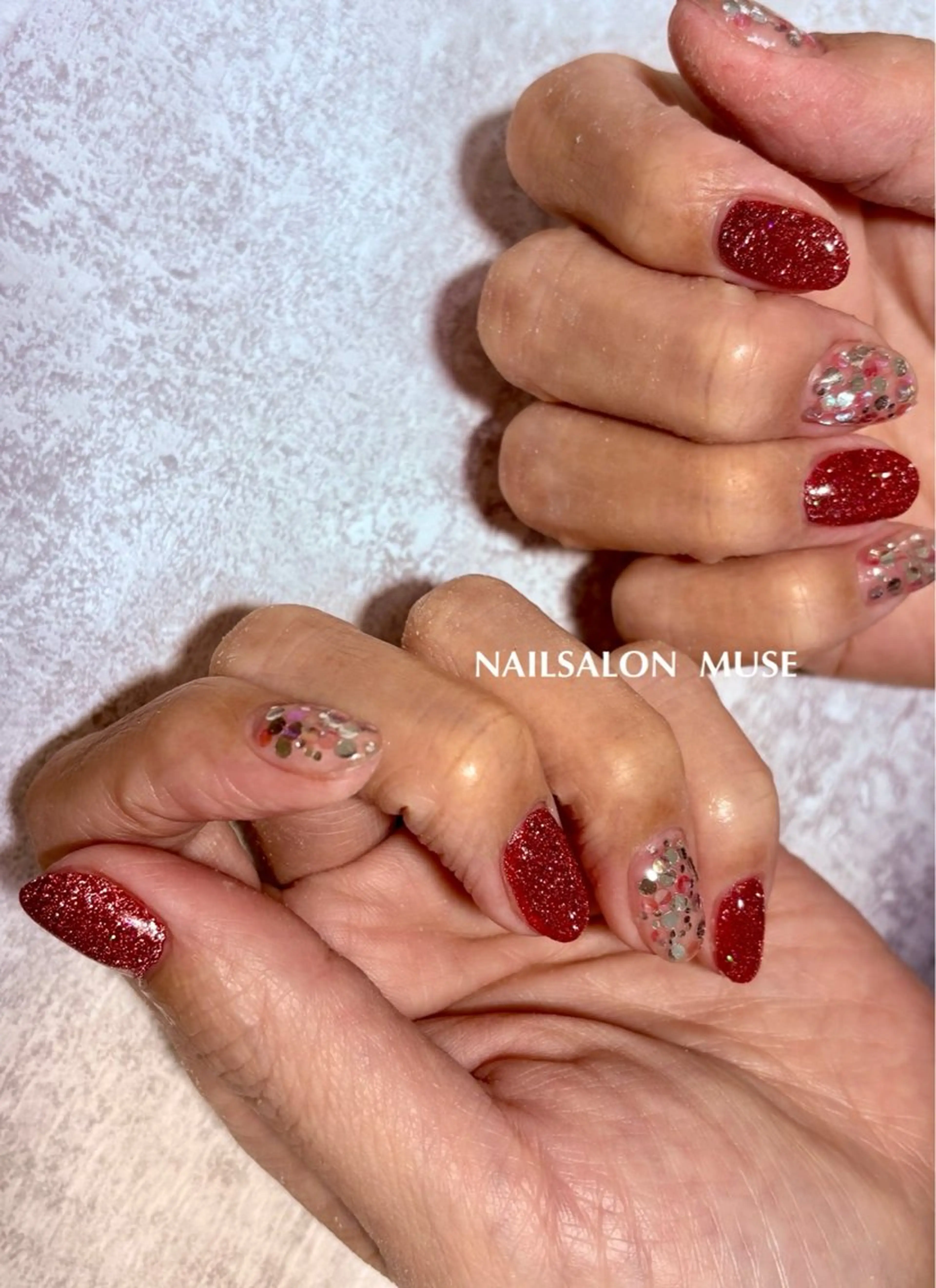 ネイル フラッシュネイル マグネットネイル ハンドネイル Nail Salon MUSE    Aiのネイルデザイン