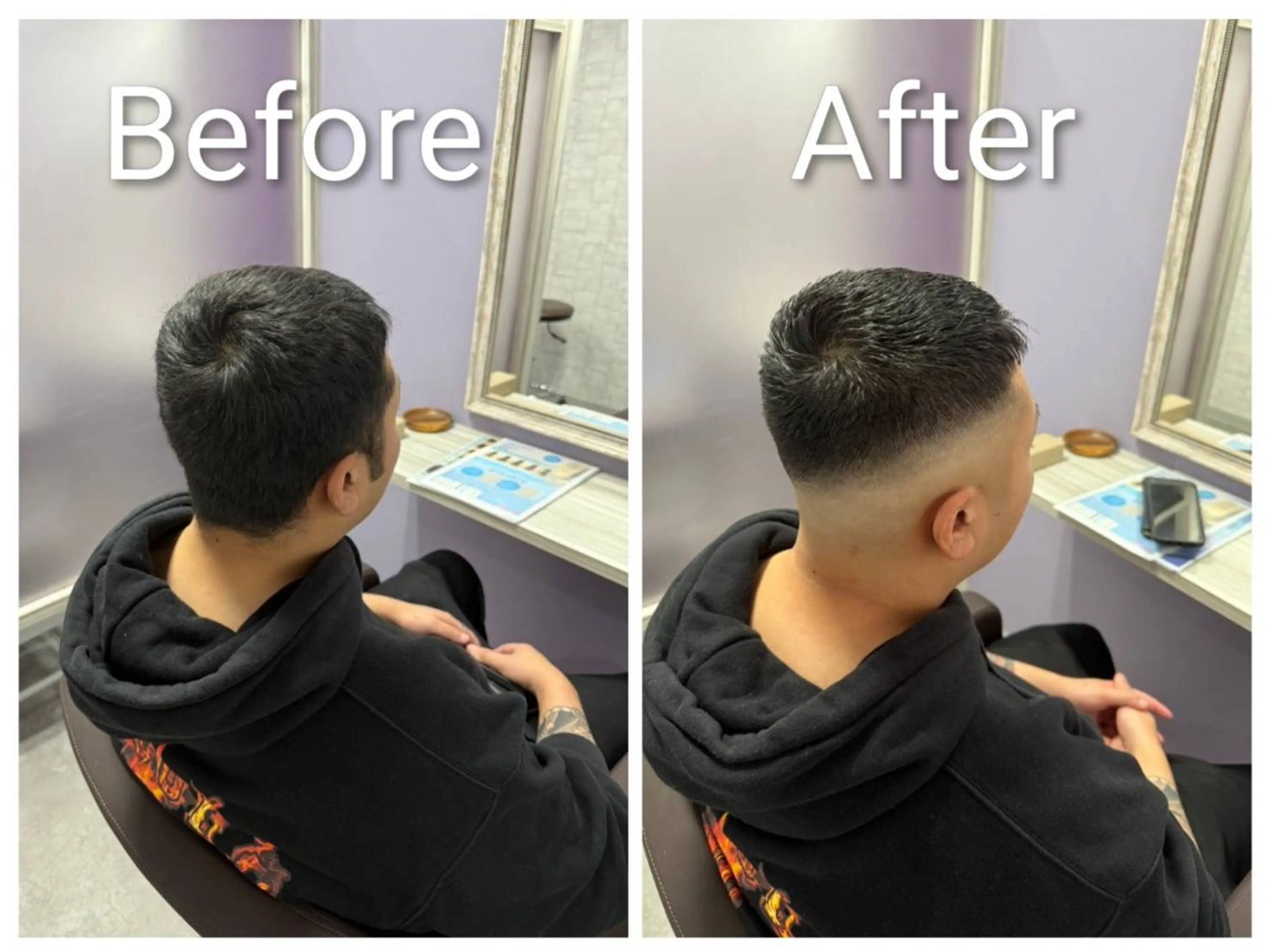 メンズ カット 川口 真人のヘアスタイル