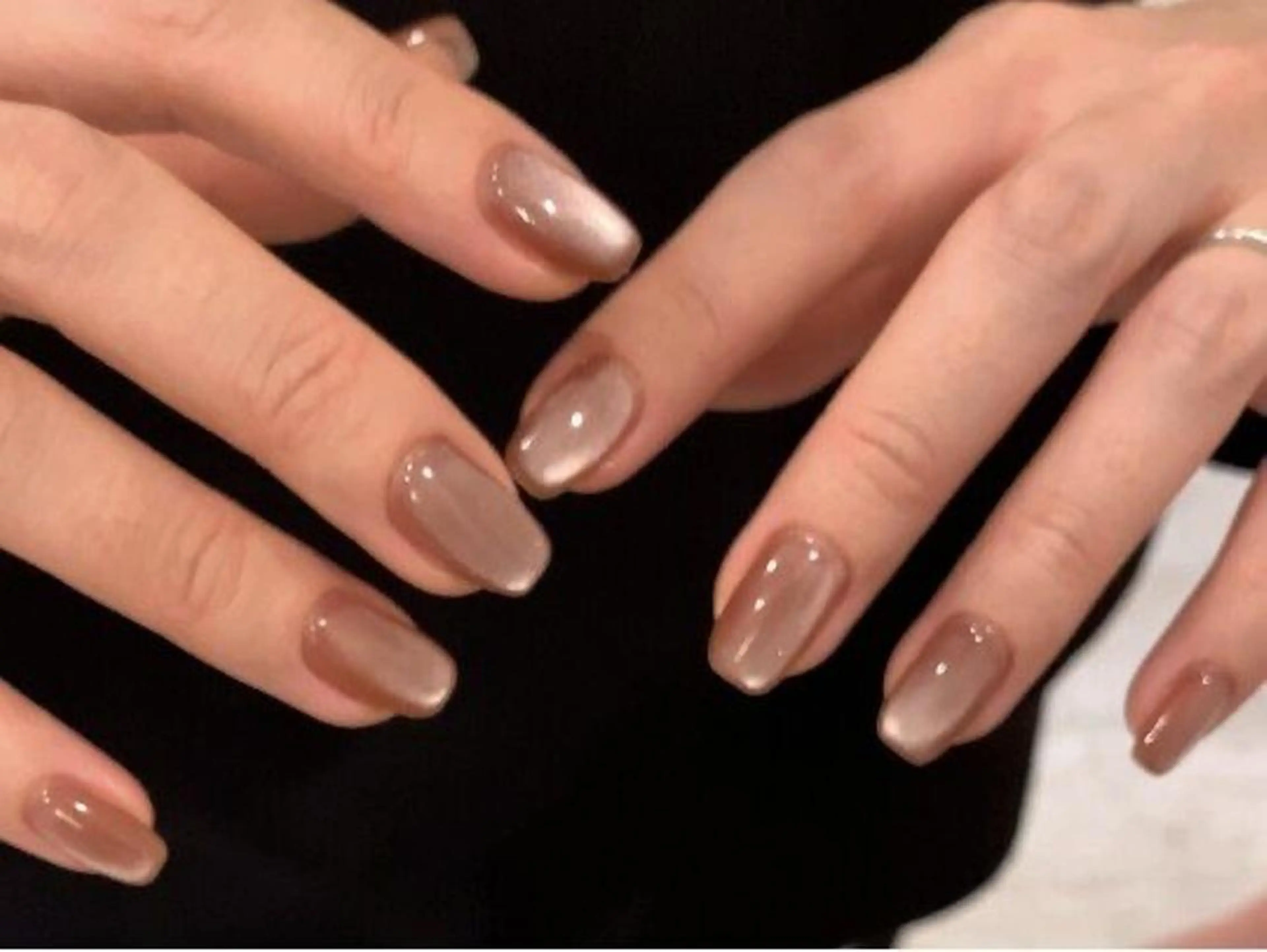 ネイル ハンドネイル 岐阜・ワンホンネイル はんな🧡🐻‍❄️のネイルデザイン