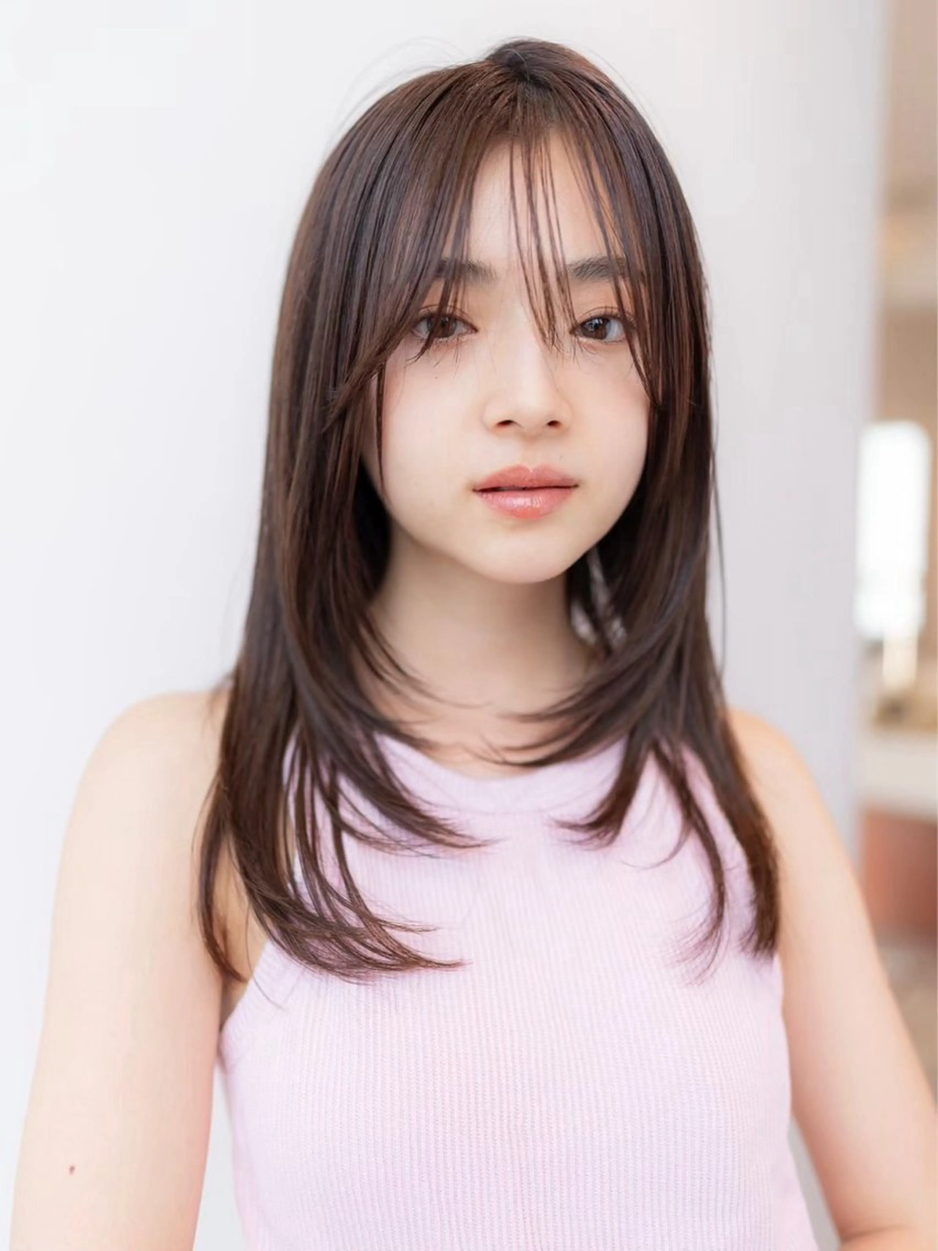 ミディアム カラー ✨髪質改善 縮毛矯正 艶髪 立川 コウキ✨のヘアスタイル