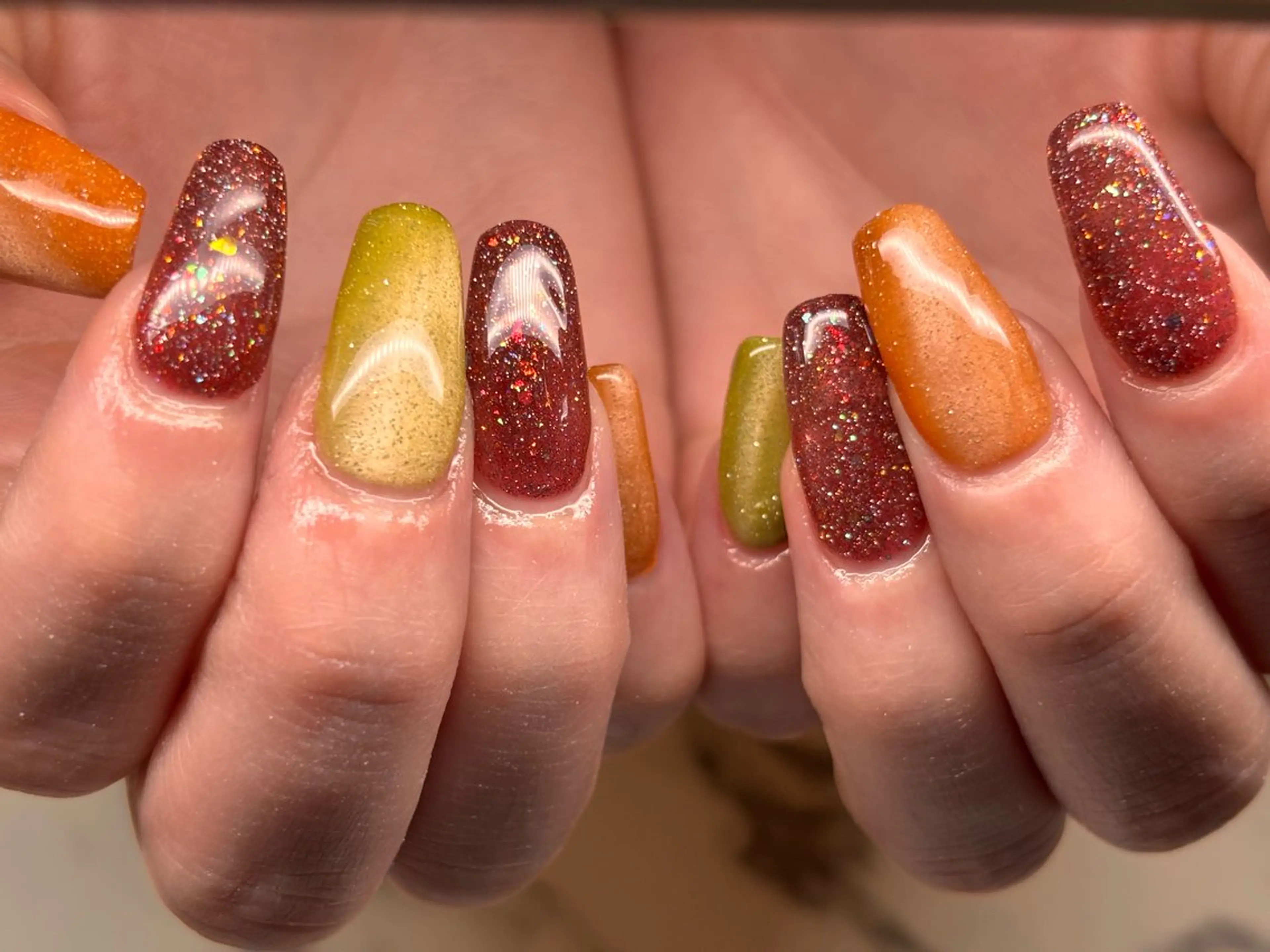 ネイル 西川 晴菜のネイルデザイン