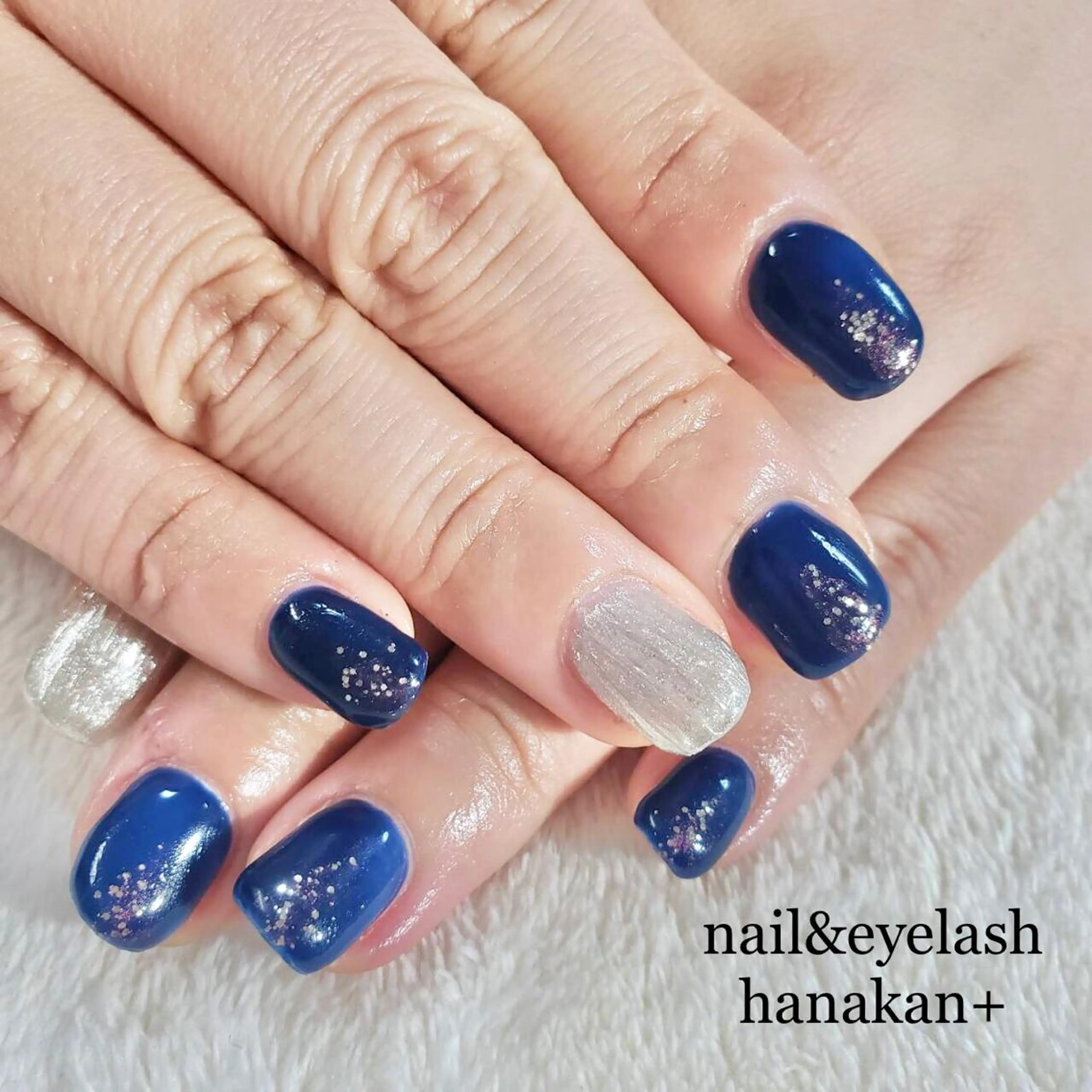 ネイル ラメ(グリッター) ハンドネイル S Fumiのネイルデザイン