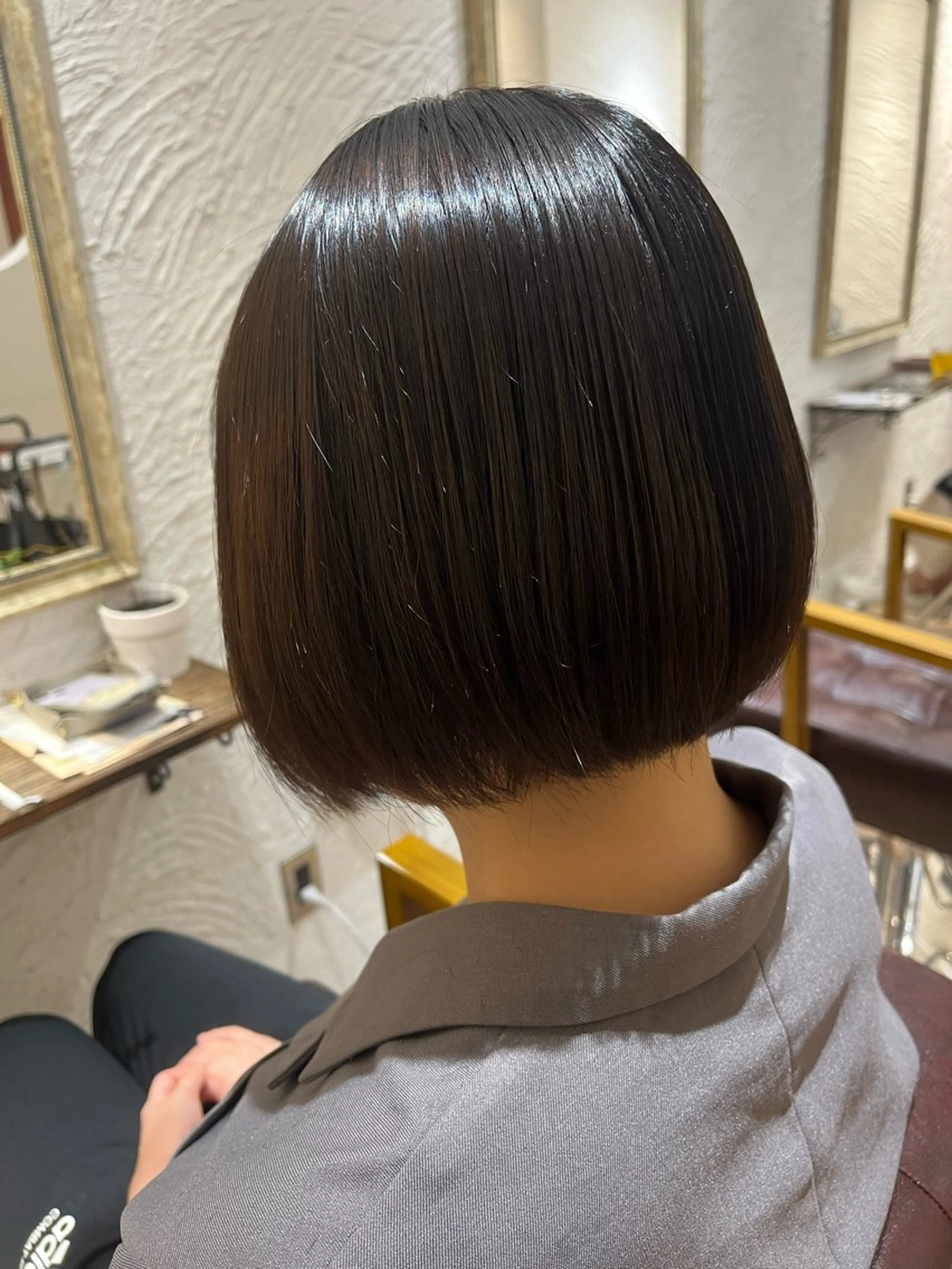 ショート 縮毛矯正 🌈透明感カラー🌈 🌟吉田祐介🌟のヘアスタイル