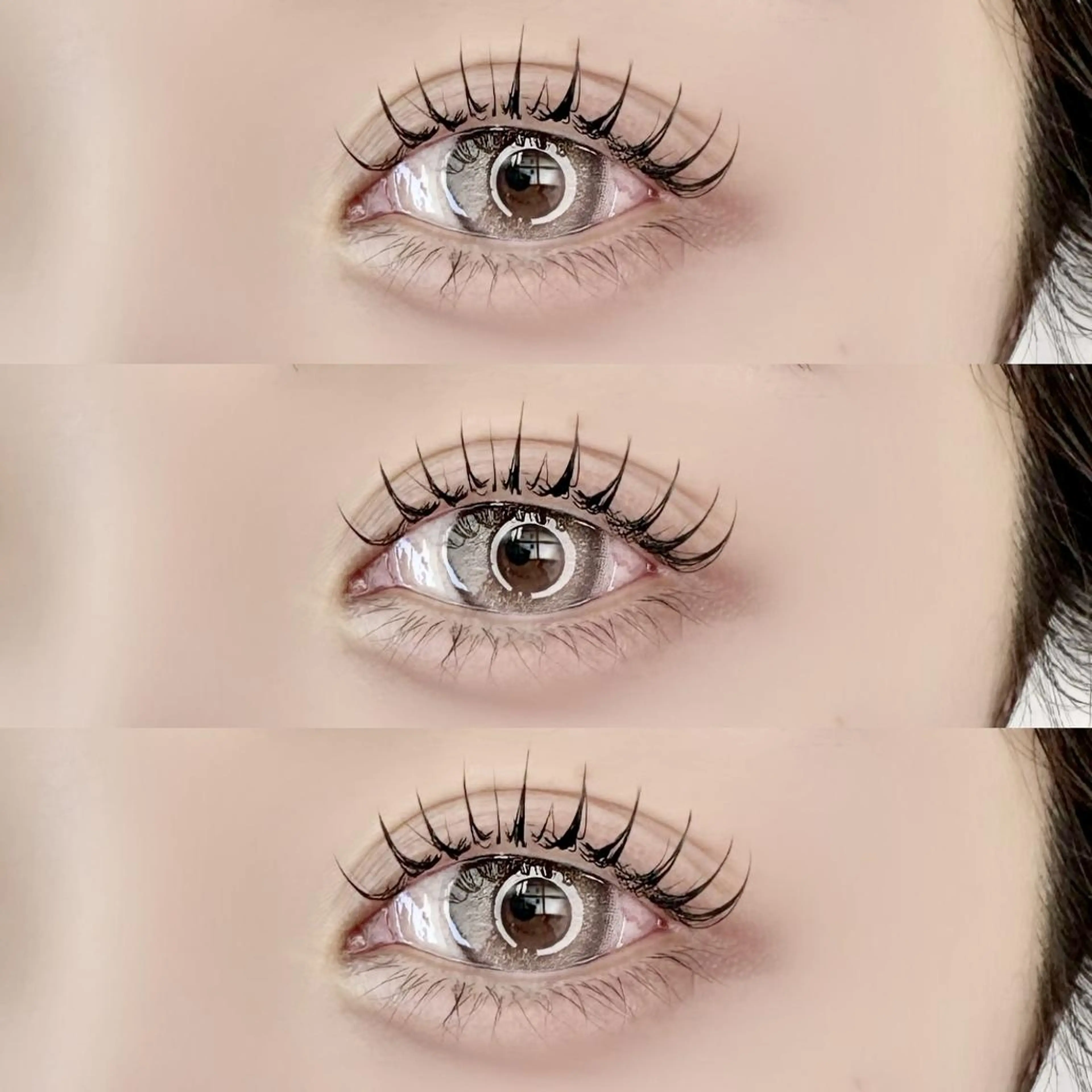 マツエク・マツパ バインドロック フラットラッシュ パリジェンヌラッシュリフト まつげパーマ 下まつげエクステ マツエク 大阪福島アイサロン SeneLのマツエク・マツパデザイン