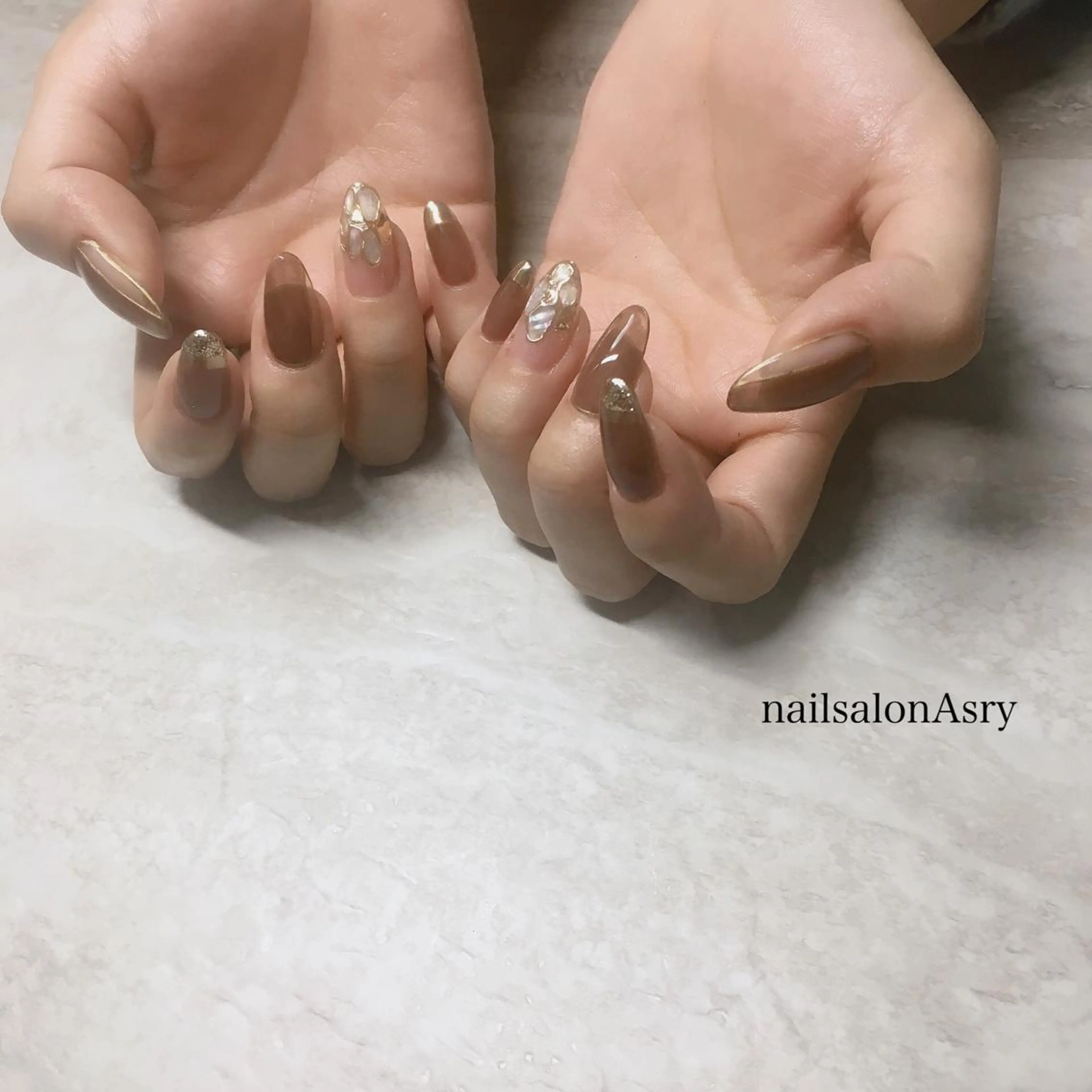 ネイル ハンドネイル nailsalon Asryのネイルデザイン